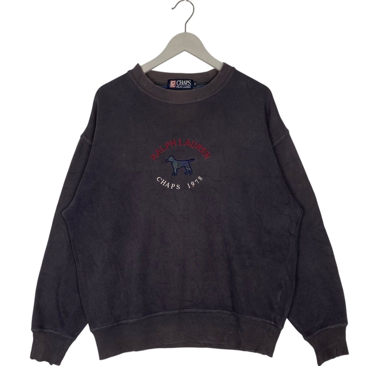 Other Vintage Chaps Ralph Lauren Embroidered Brown Pullover Size M Size US M / EU 48-50 / 2 - 1 Thumbnail