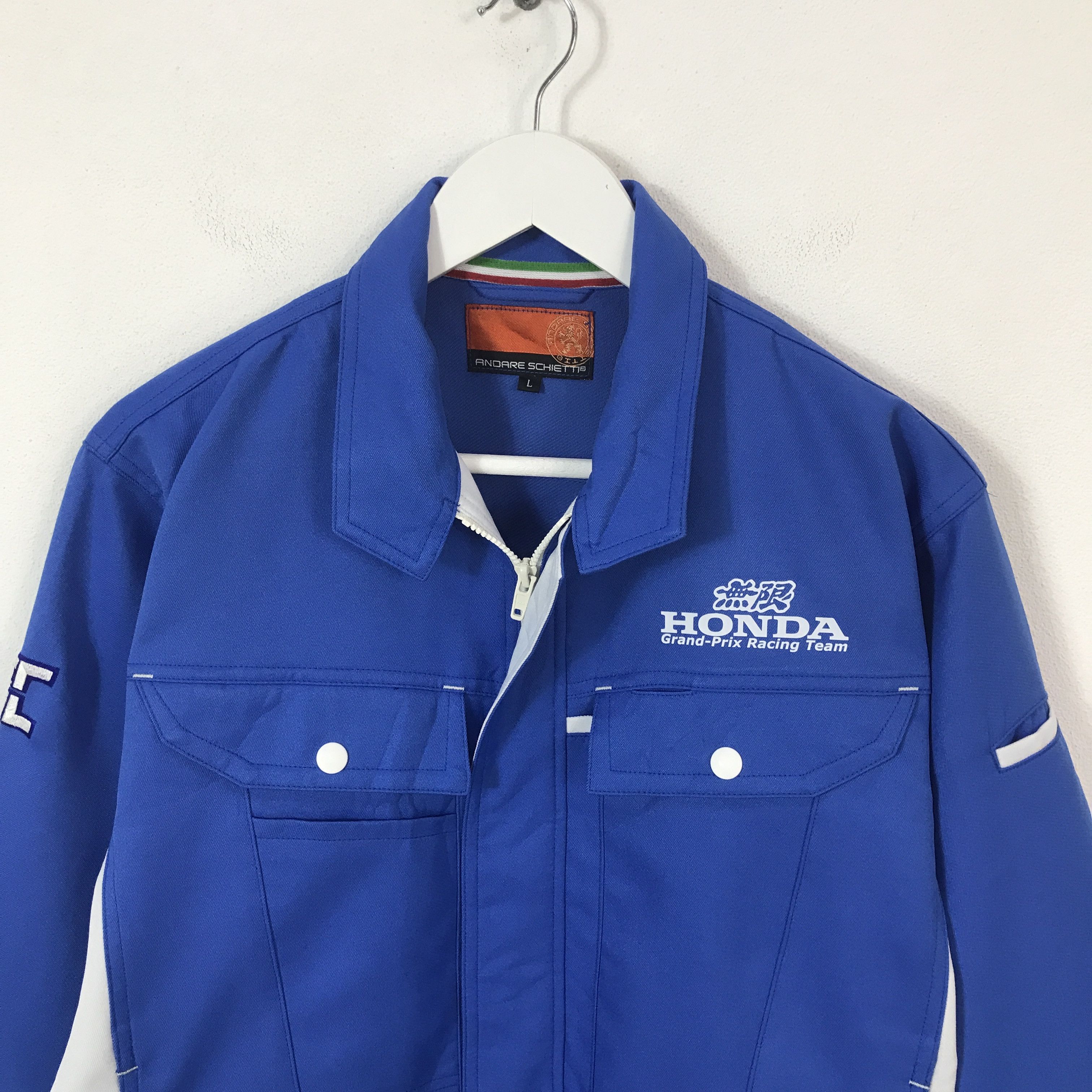 Japanese Brand Honda grand-prix racing team Uniform Custom jacket Size US L / EU 52-54 / 3 - 3 Thumbnail