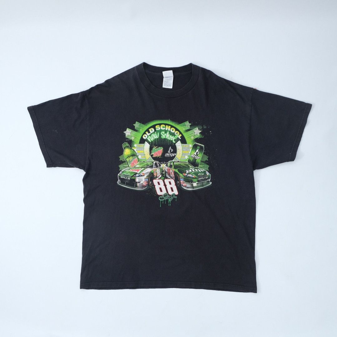 Other 2000s Old School or New Mountain Dew Nascar Black Tee Size US XL / EU 56 / 4 - 1 Thumbnail