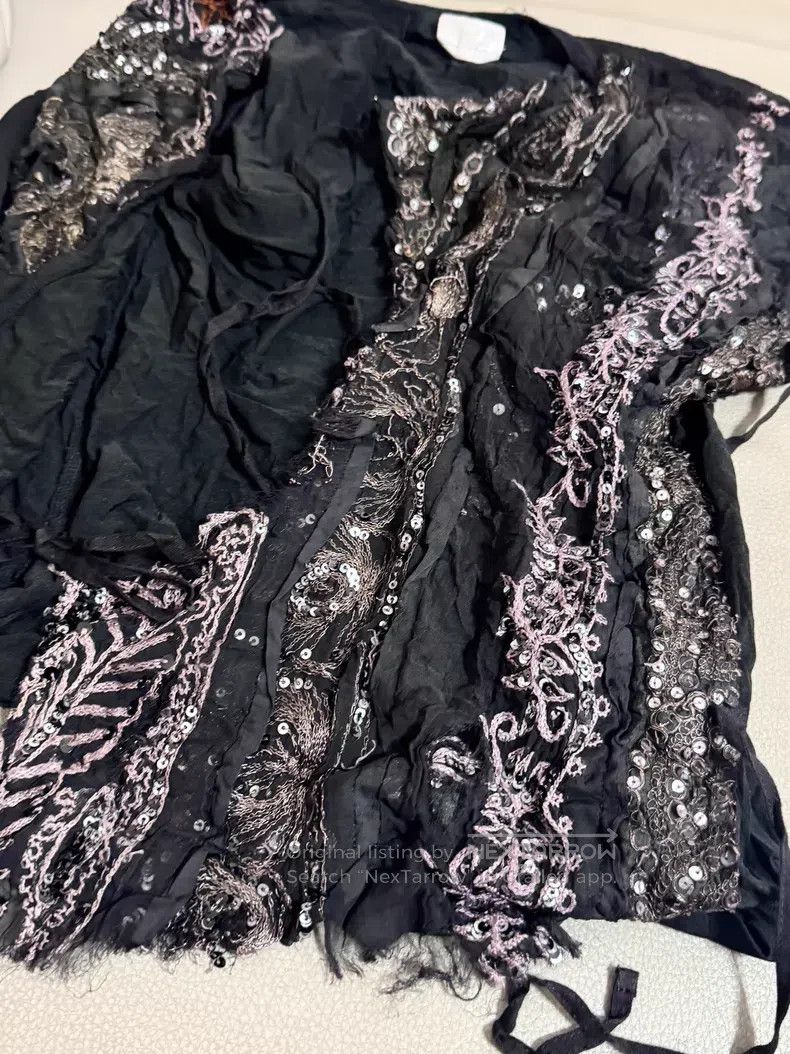 Junya Watanabe Junya Watanabe Gold and silver thread sequin embroidery ja Size S / US 4 / IT 40 - 4 Thumbnail