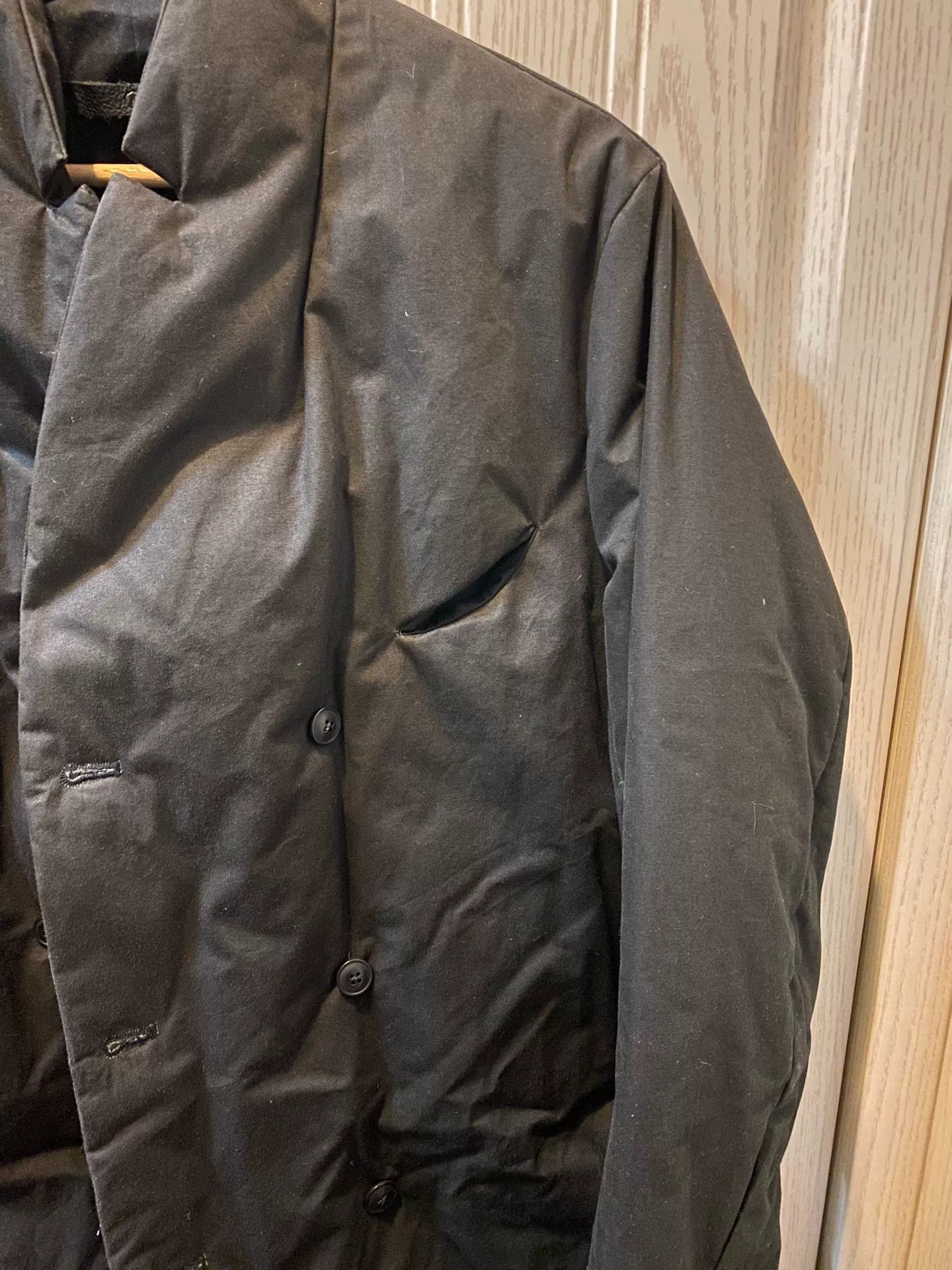 Ziggy Chen Ziggy Chen 12AW Canvas Down Coat Size US M / EU 48-50 / 2 - 3 Thumbnail