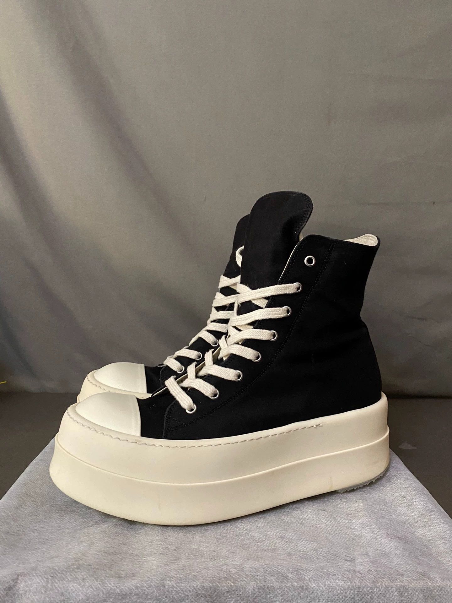 Rick Owens Rick Owens Drkshdw 43High-Top Platform Converse Size US 10 / EU 43 - 4 Thumbnail