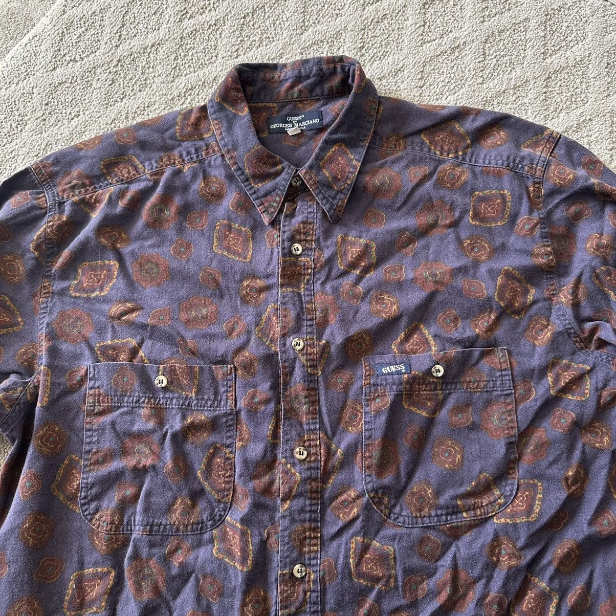 Guess × Vintage Vintage Guess Button Up Size US L / EU 52-54 / 3 - 2 Thumbnail