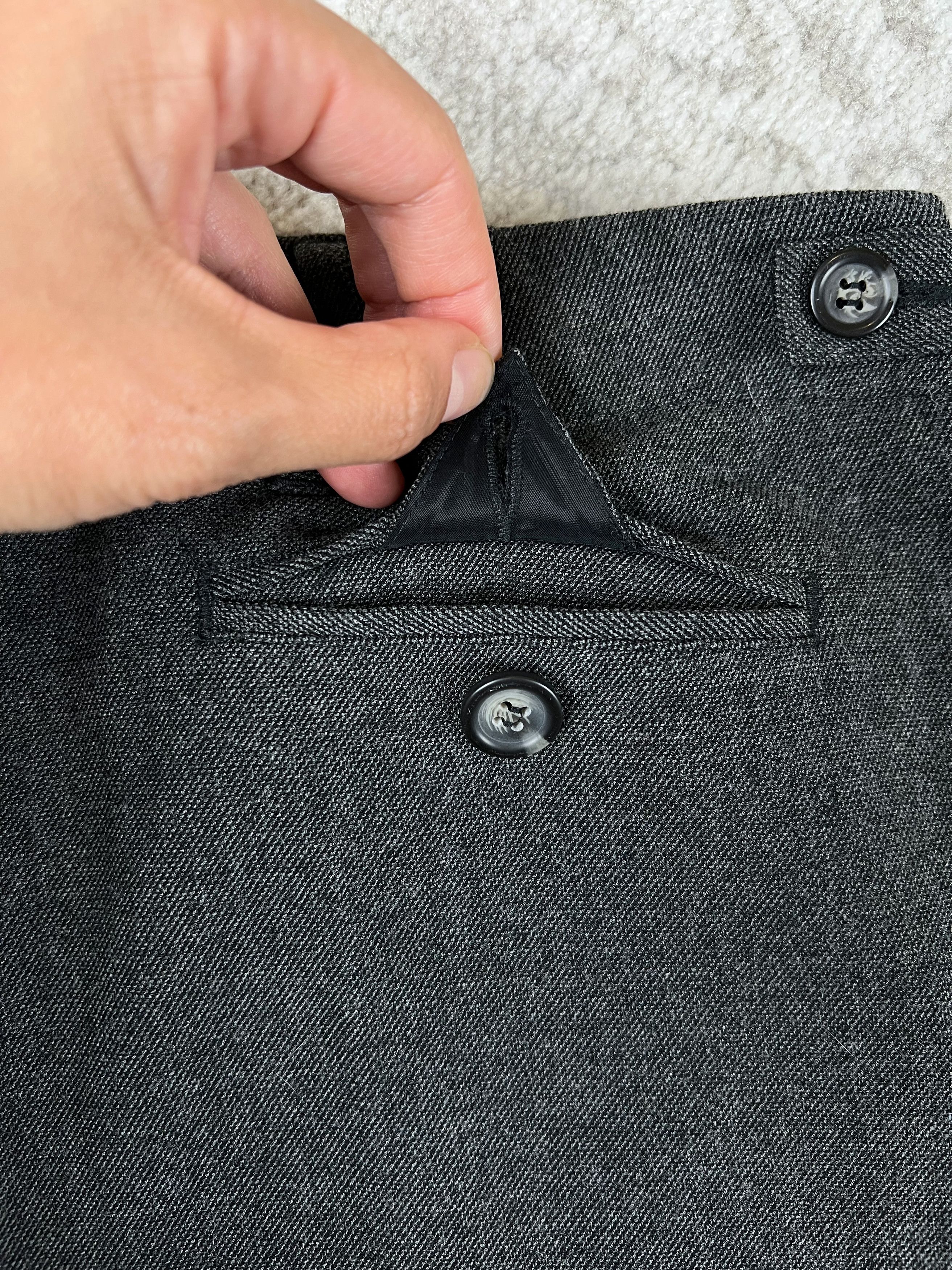 Armani Armani Jeans Dress Pants Tailored Trousers EU38/US26 Size 26" / US 2 / IT 38 - 9 Thumbnail