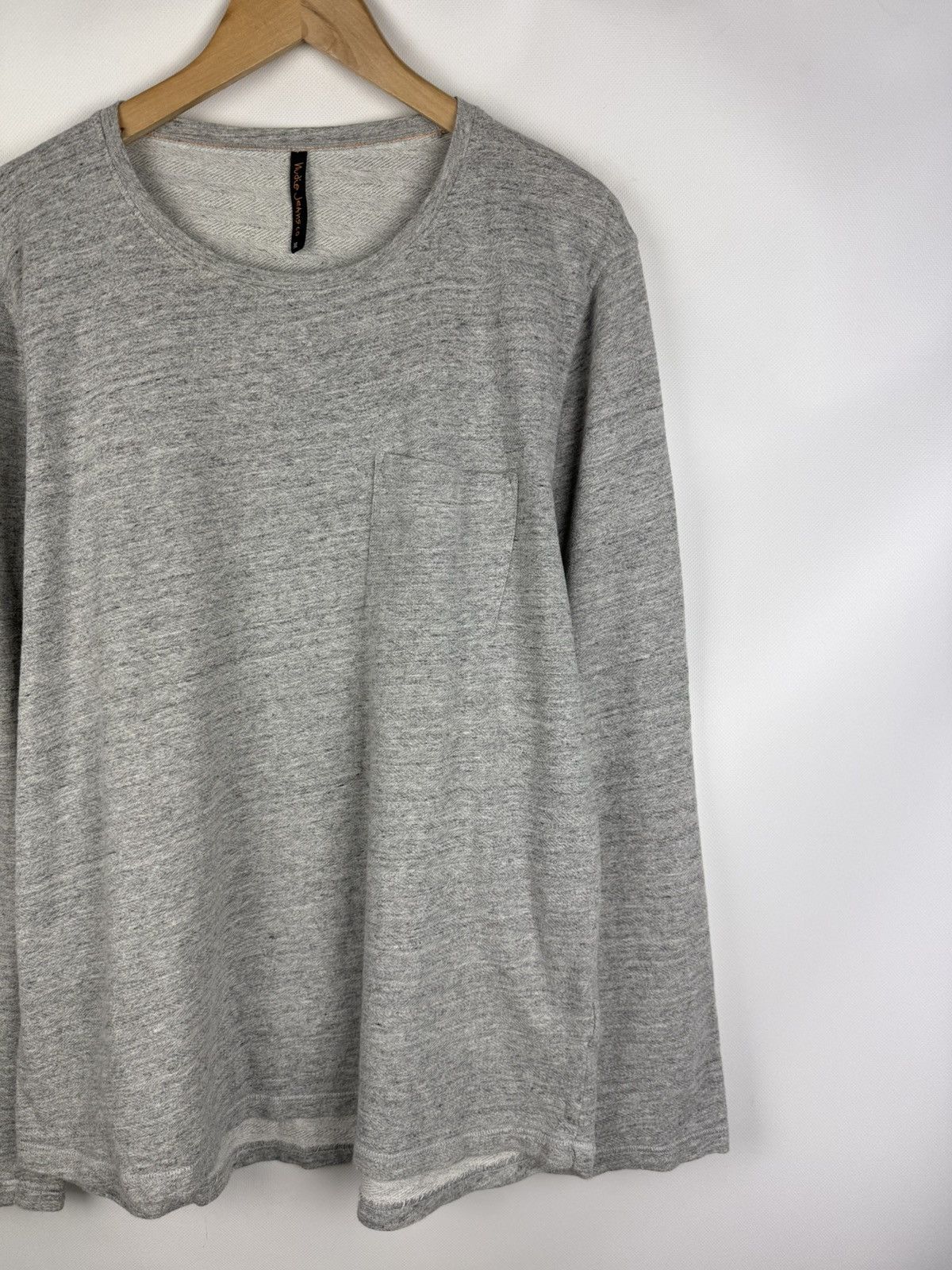 Nudie Jeans Nudie Jeans Co Men’s Long Sleeve Crewneck T Shirt Size XL Size US XL / EU 56 / 4 - 3 Thumbnail