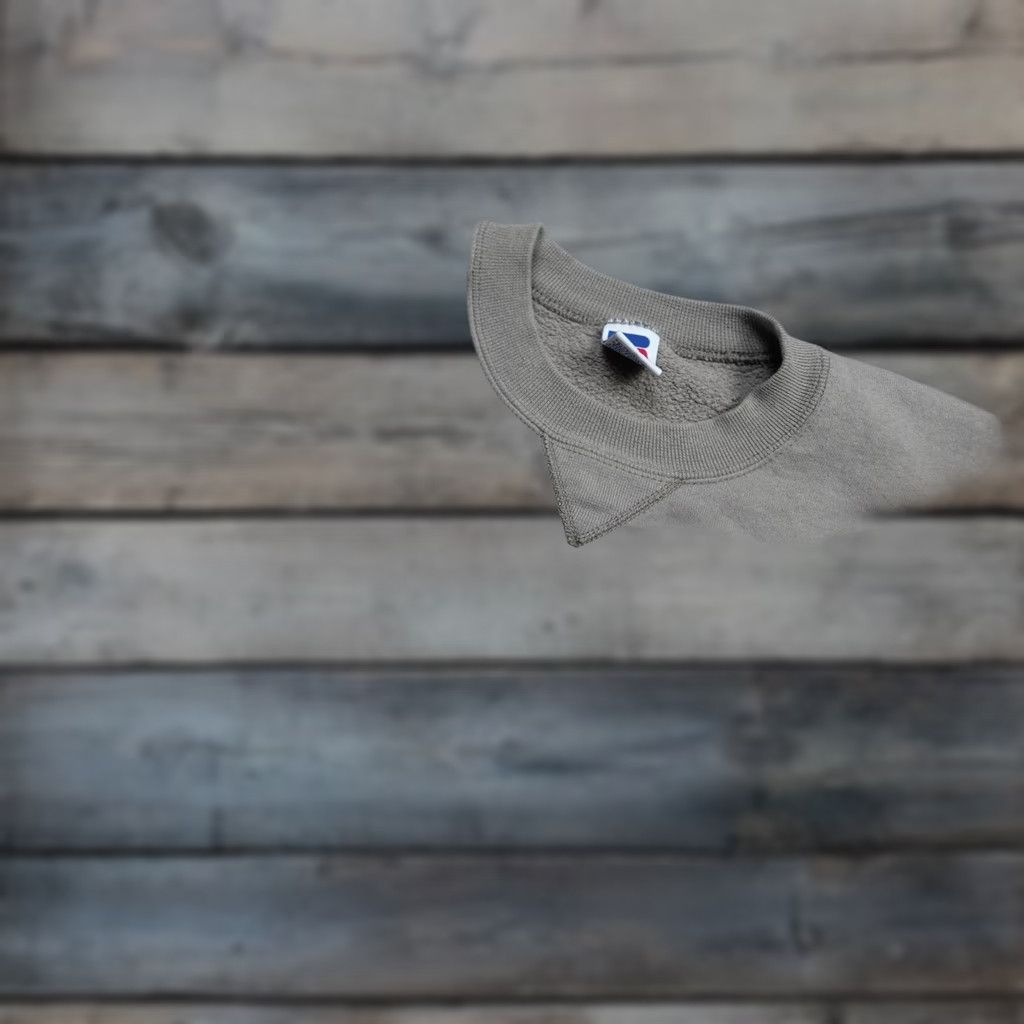 Russell Athletic VINTAGE Russell Athletic Sweatshirt Crewneck Mens L Brown 90s Fleece Logo Patch Classic Knit Pullover Made USA Size US L / EU 52-54 / 3 - 1 Thumbnail
