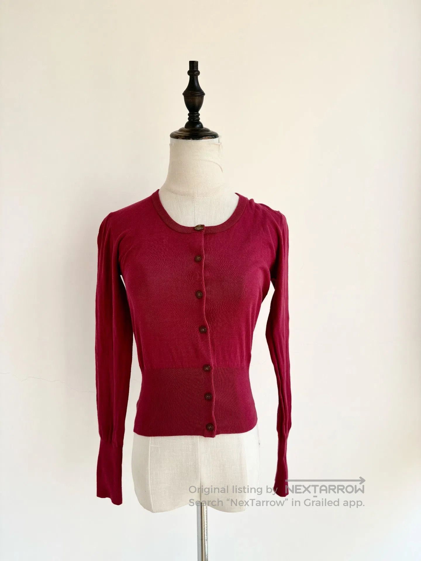 Vivienne Westwood Vivienne Westwood Vintage Pink Saturn Knit Cardigan. Size M / US 6-8 / IT 42-44 - 1 Thumbnail