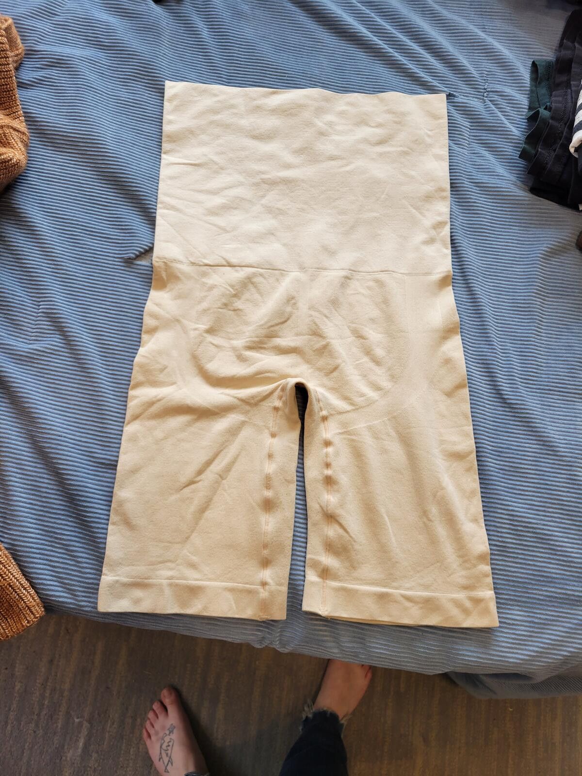 Genetic Manipulation Shinichiro Kuriya High Waist Beige Shaping Shorts Spanx Size ONE SIZE - 1 Thumbnail