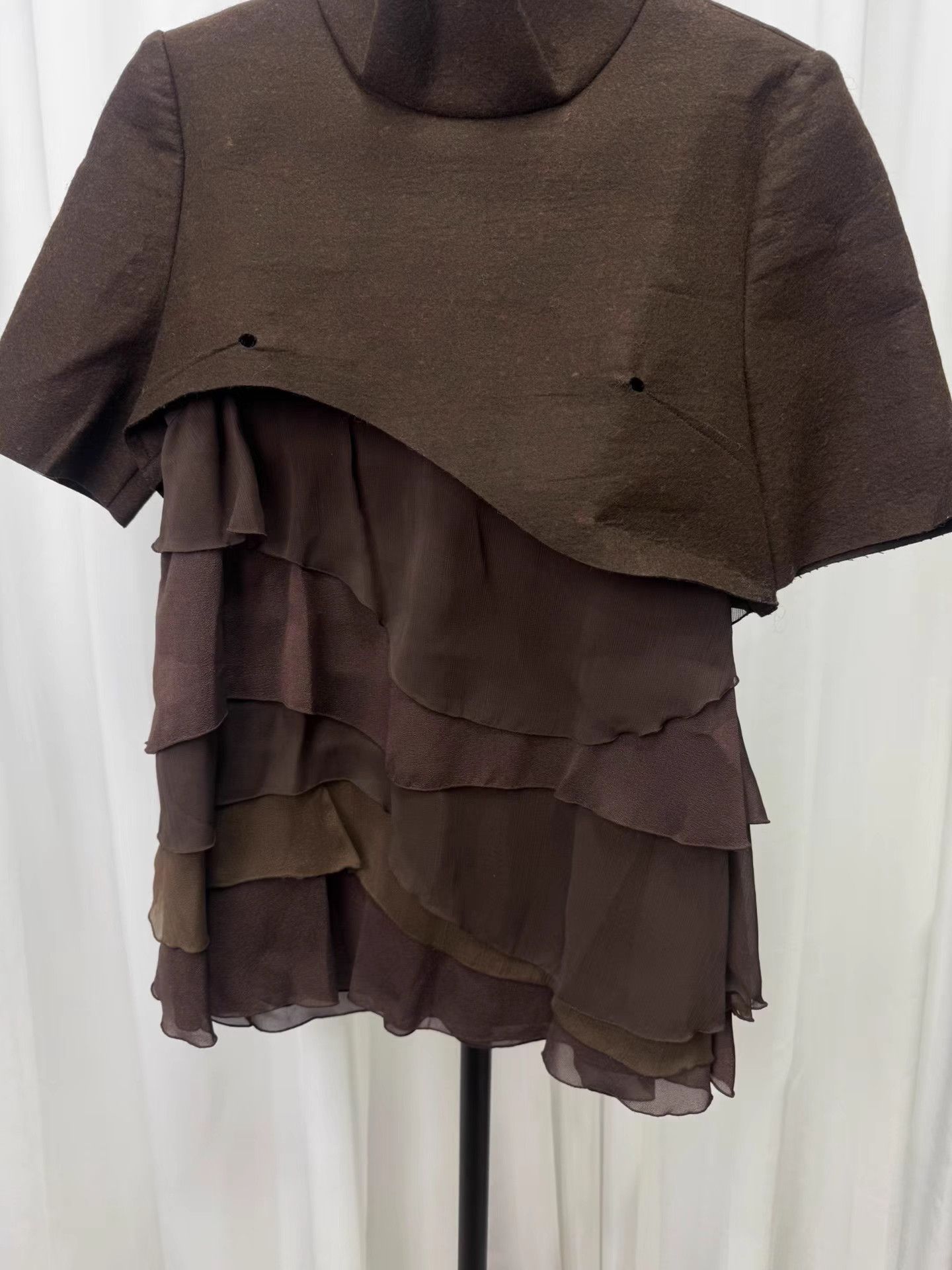 Undercover UNDERCOVER 05AW Arts & Crafts Wool Multi-Layer Top K20 Size US S / EU 44-46 / 1 - 4 Thumbnail