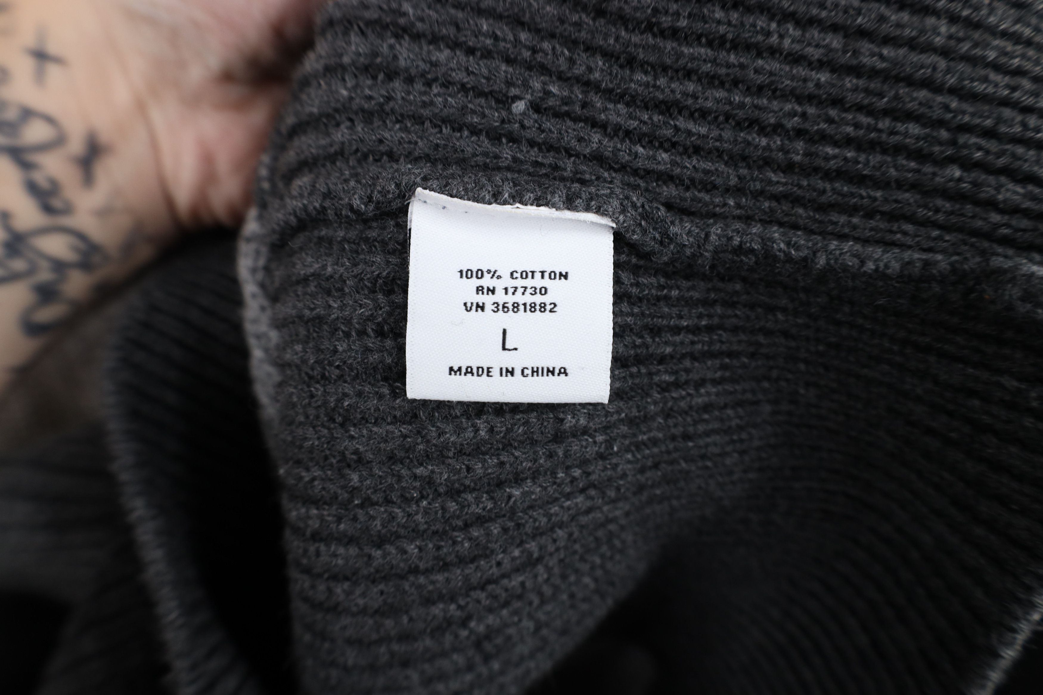 Vintage Adam Lippes for Target Patchwork Chunky Ribbed Knit Sweater Size US L / EU 52-54 / 3 - 7 Thumbnail