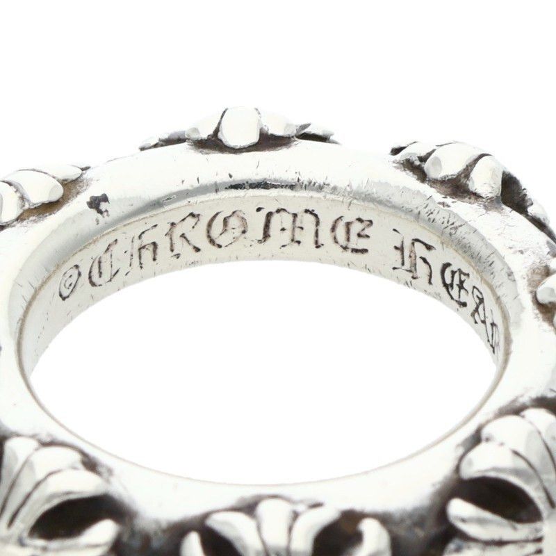 Chrome Hearts Chrome Hearts Cross Band Silver Ring Size ONE SIZE - 3 Thumbnail
