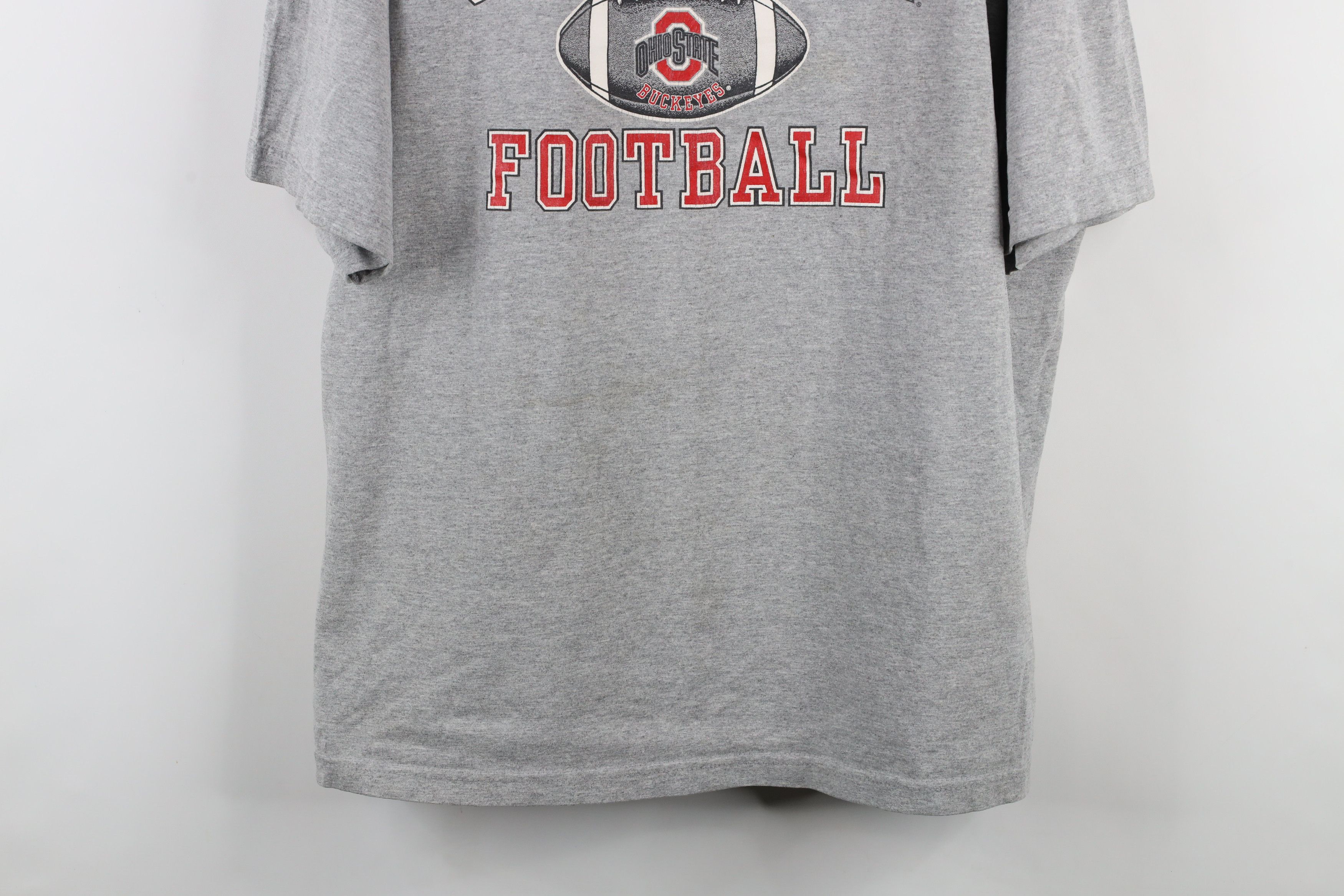 Vintage Vintage 90s Ohio State University Short Sleeve T-Shirt Size US XXL / EU 58 / 5 - 3 Thumbnail
