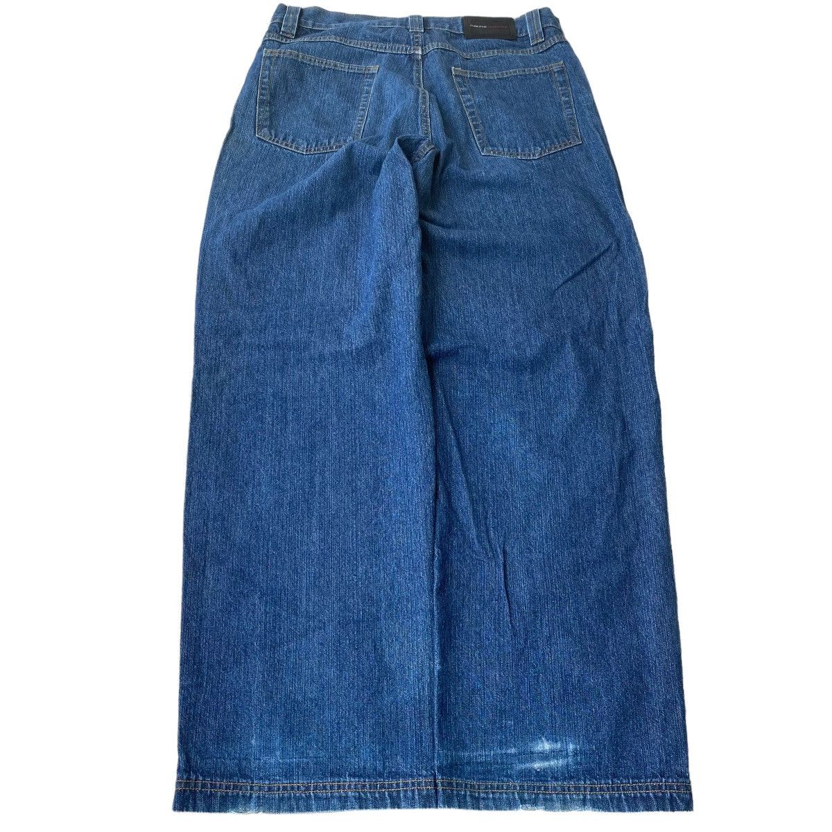 BAGGY FUBU THE COLLECTION WIDE LEG JEANS Y2K SKATER GRUNGE