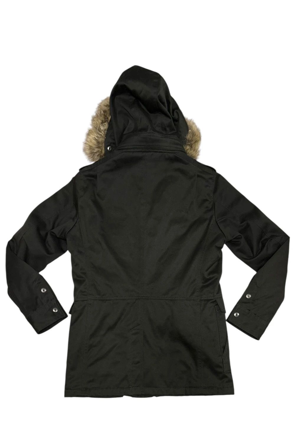 HIDEAWAYS Japanese brand khaki fur hood mod coat parka Size US S / EU 44-46 / 1 - 4 Thumbnail