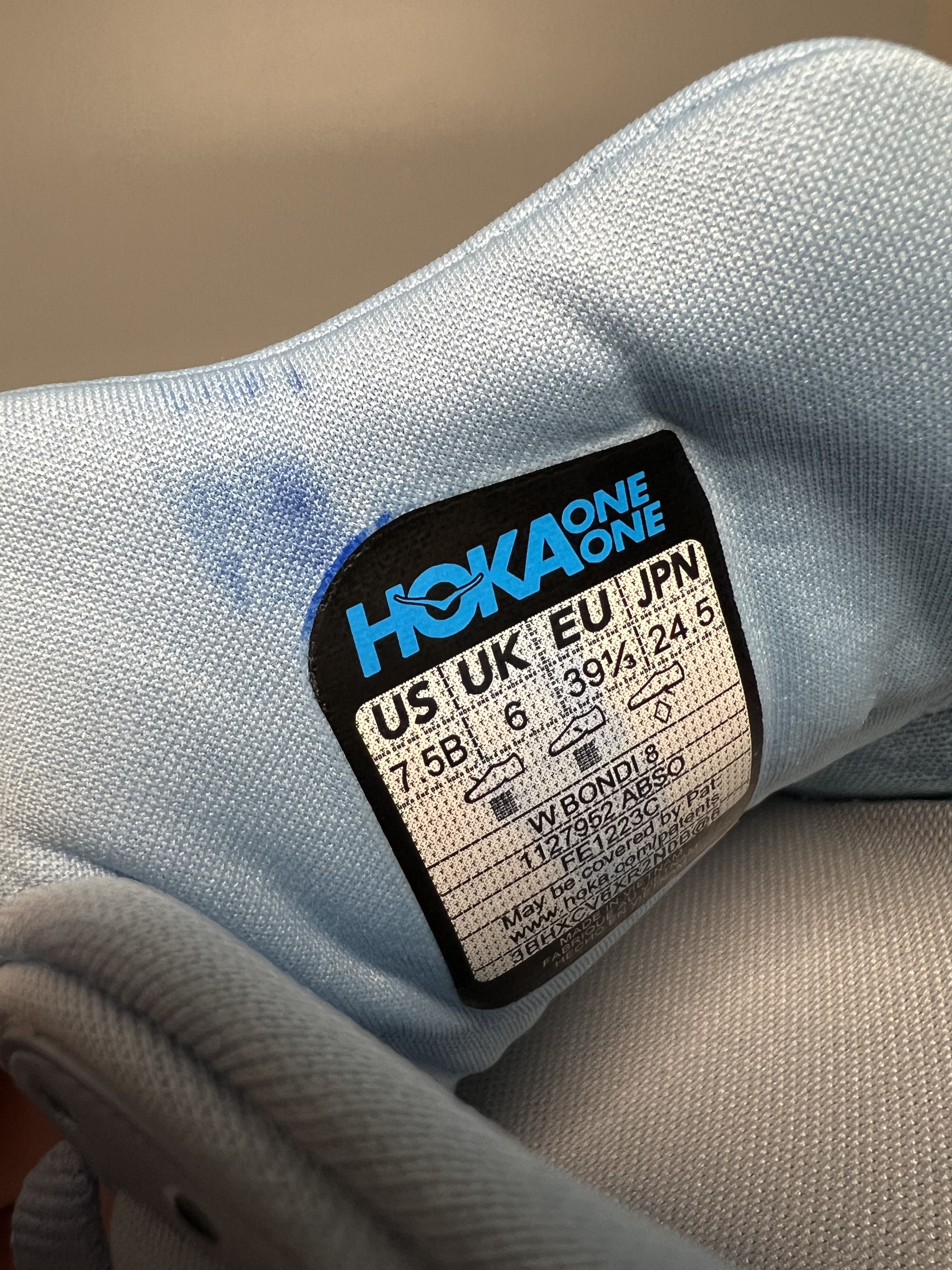 Hoka 7.5B Hoka One One Bondi 8 Running Shoes Walking Gym Size US 7.5 / IT 37.5 - 16 Thumbnail