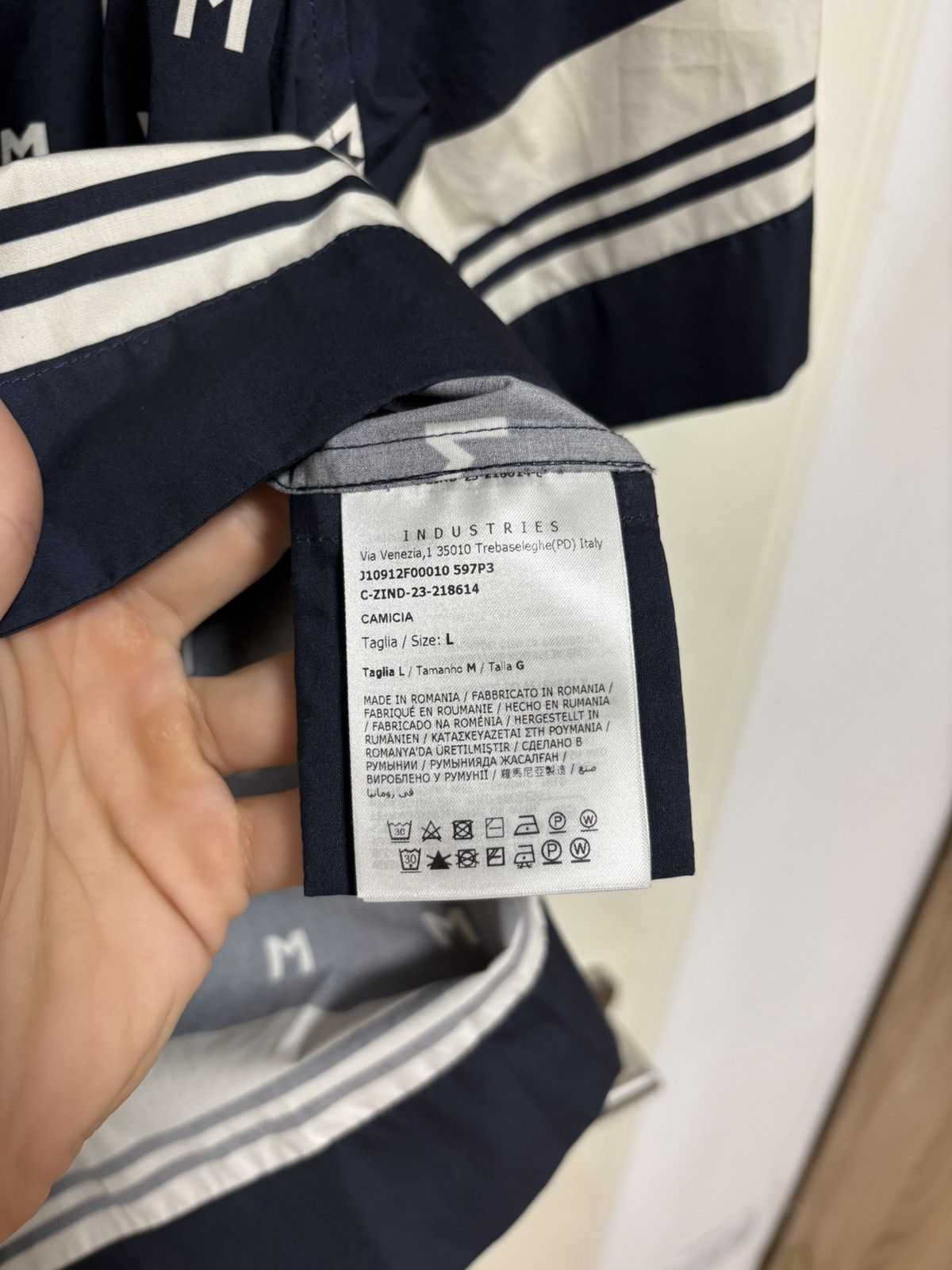 Moncler Moncler Short Sleeved Shirt Size US L / EU 52-54 / 3 - 5 Thumbnail
