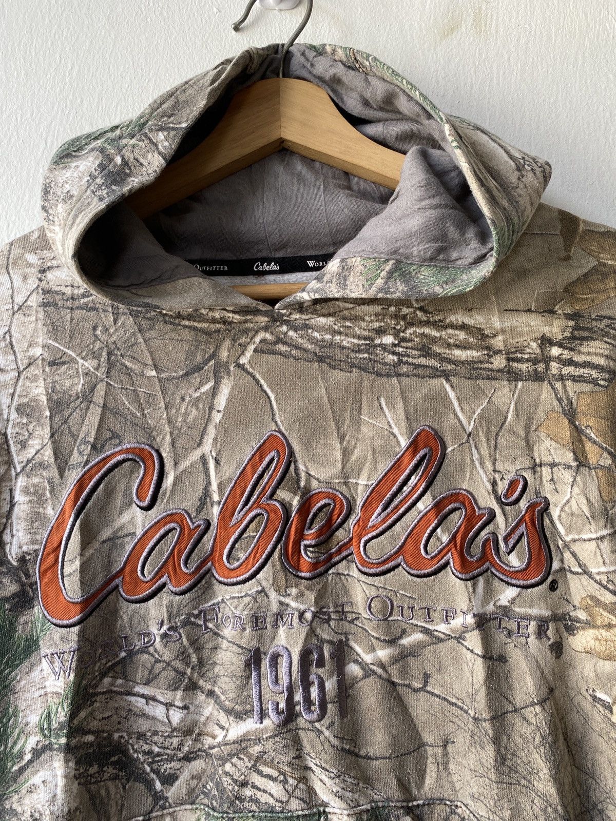 Cabelas × Realtree 2000s - Cabelas Realtree Camo Hoodie Size US S / EU 44-46 / 1 - 5 Thumbnail