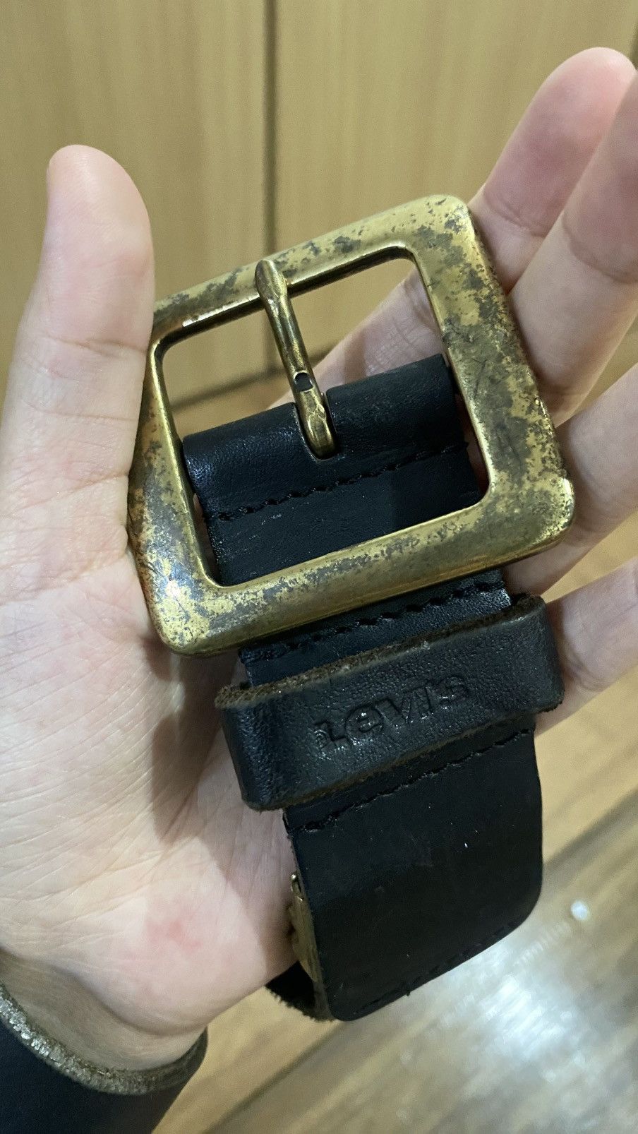 Vintage Y2K vintage belt leather levis Size ONE SIZE - 4 Thumbnail