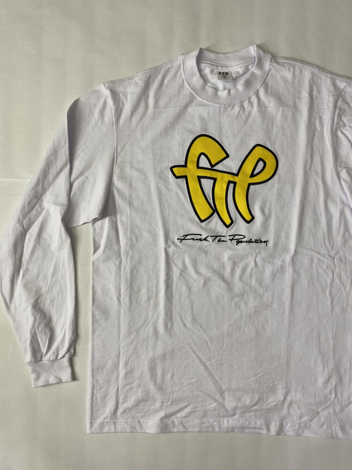 Fuck The Population FTP LONG SLEEVE TEE. Size US L / EU 52-54 / 3 - 1 Thumbnail