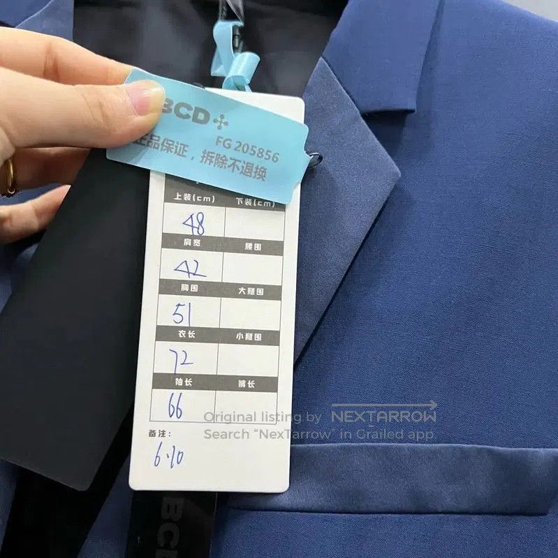 Dior Dior Spring Autumn Navy Cotton Long Sleeve Jacket . Size US M / EU 48-50 / 2 - 5 Thumbnail