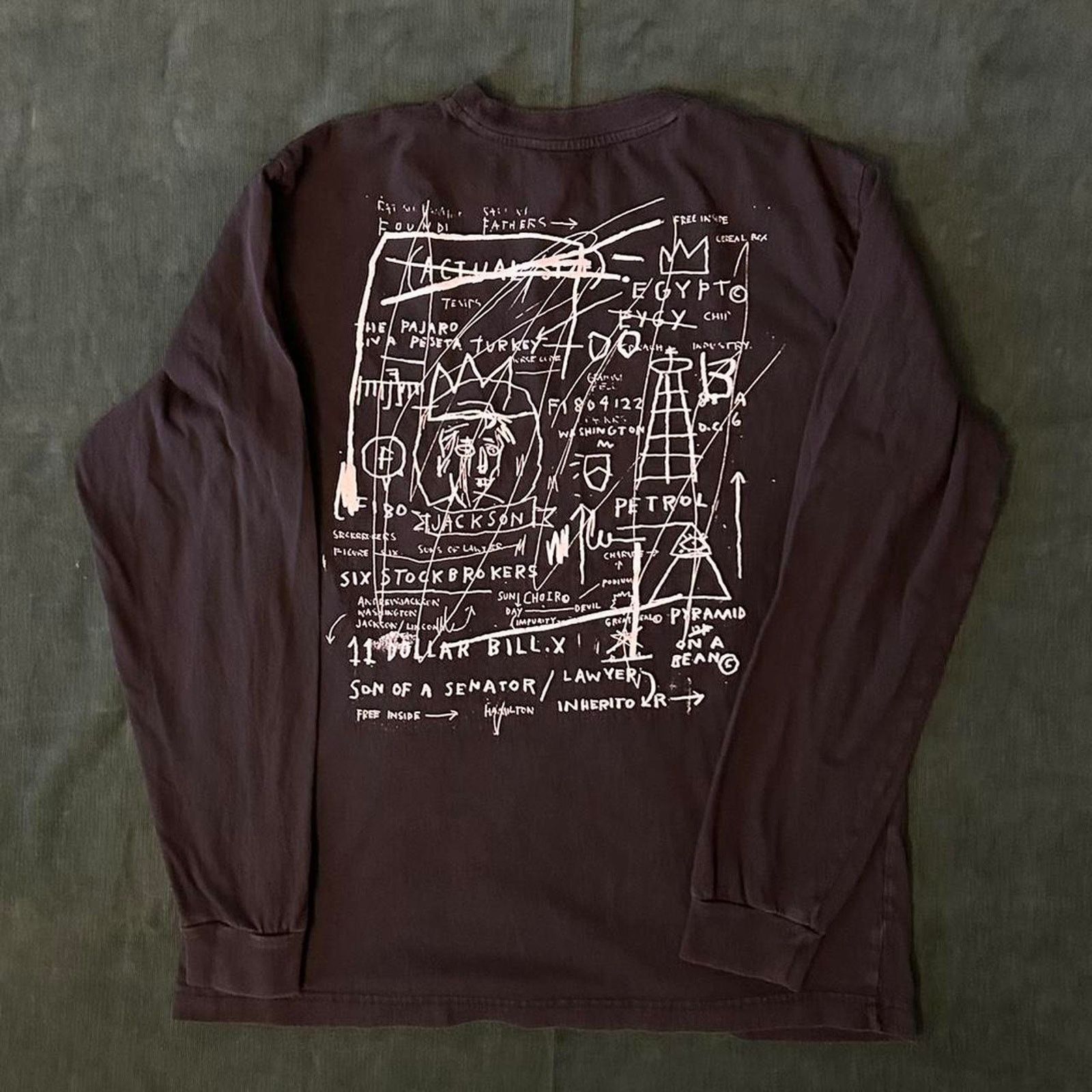 Gap Jean michel basquiat long sleeve Size US S / EU 44-46 / 1 - 3 Thumbnail