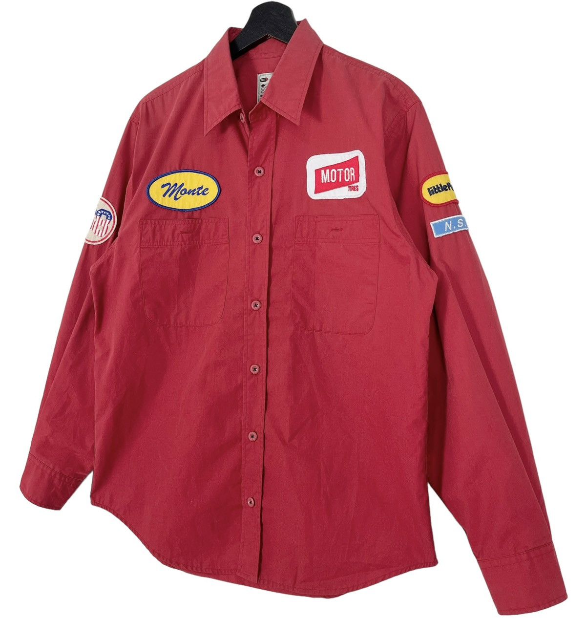 Japanese Brand Vintage NST Motorsport Racing Shirt Size US M / EU 48-50 / 2 - 3 Thumbnail