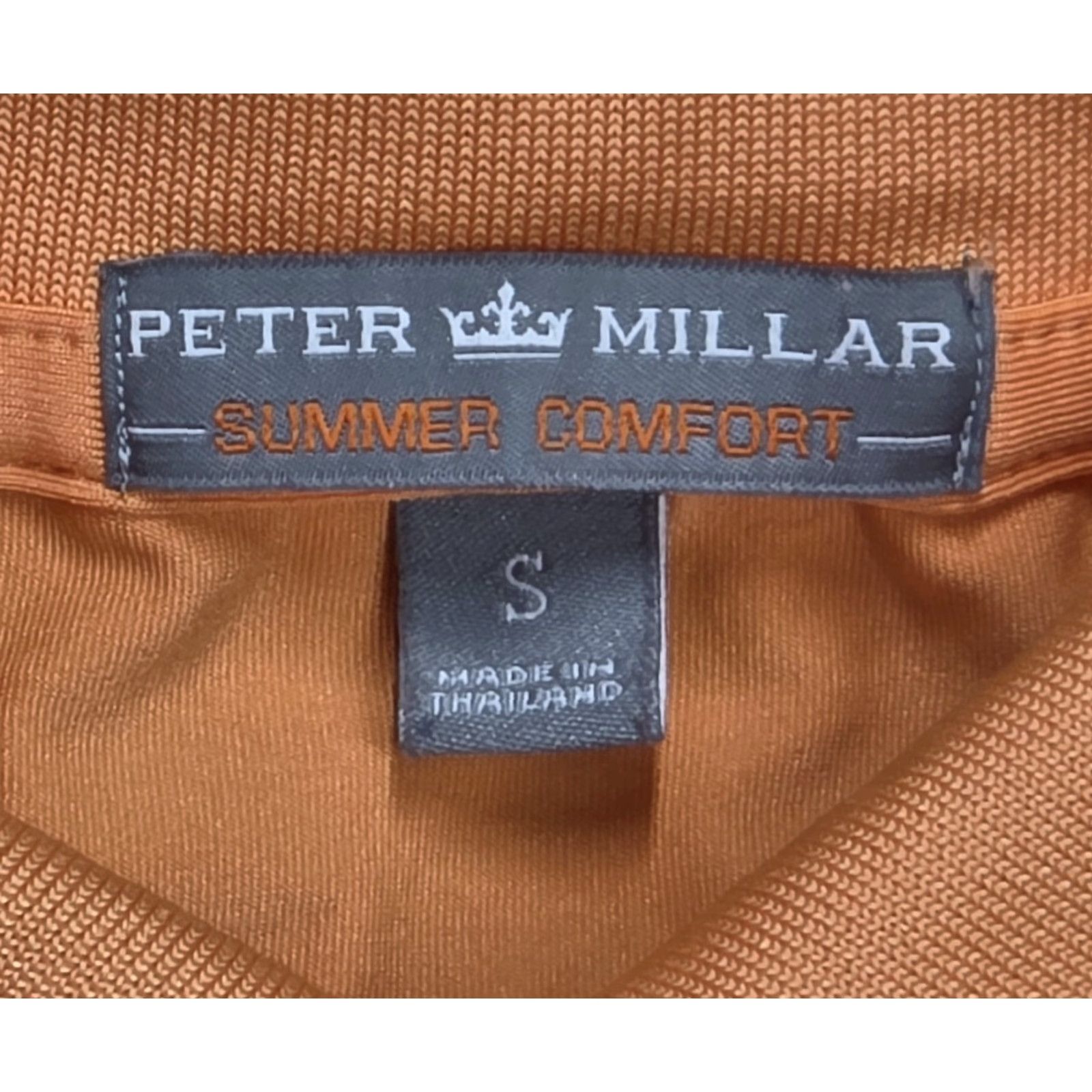 Peter Millar Peter Millar Summer Comfort Polo Eagle Point Orange Short Sleeve Polo Shirt Mens Size US M / EU 48-50 / 2 - 6 Thumbnail