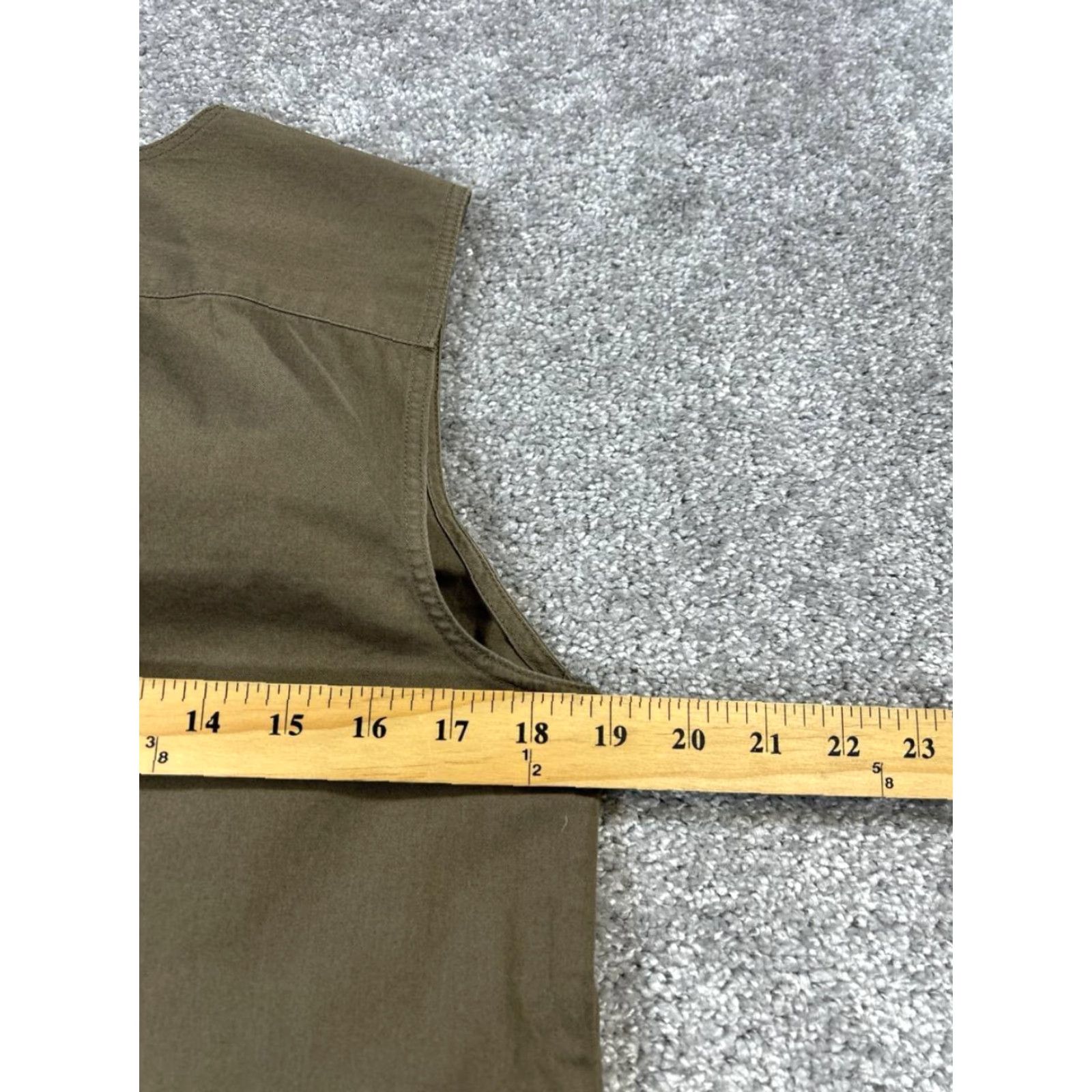 Theory THEORY Dress Womens 6 Brown Cotton Size M / US 6-8 / IT 42-44 - 6 Thumbnail