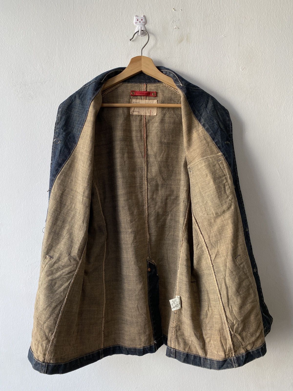 Levi's × Levi's Vintage Clothing × Vintage 2000s - Levi’s Redloop Workwear Design Denim Jacket Size US L / EU 52-54 / 3 - 12 Thumbnail