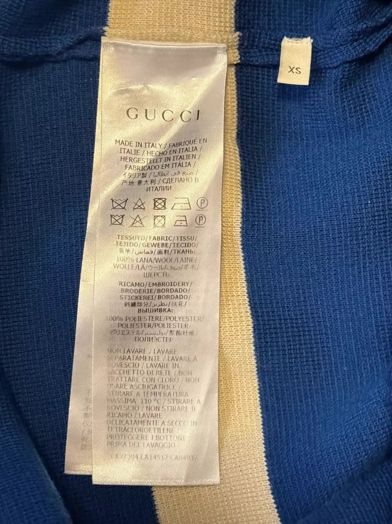 Gucci Gucci Blue knitted dress 2504-Nextarrow Size XS / US 0-2 / IT 36-38 - 9 Thumbnail