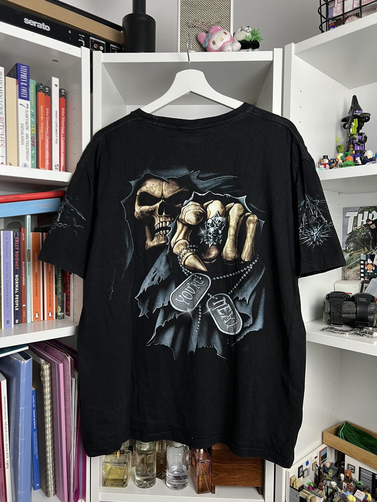 Affliction × Vintage Vintage Y2K affliction style printed t-shirt L skate skull Size US L / EU 52-54 / 3 - 2 Thumbnail