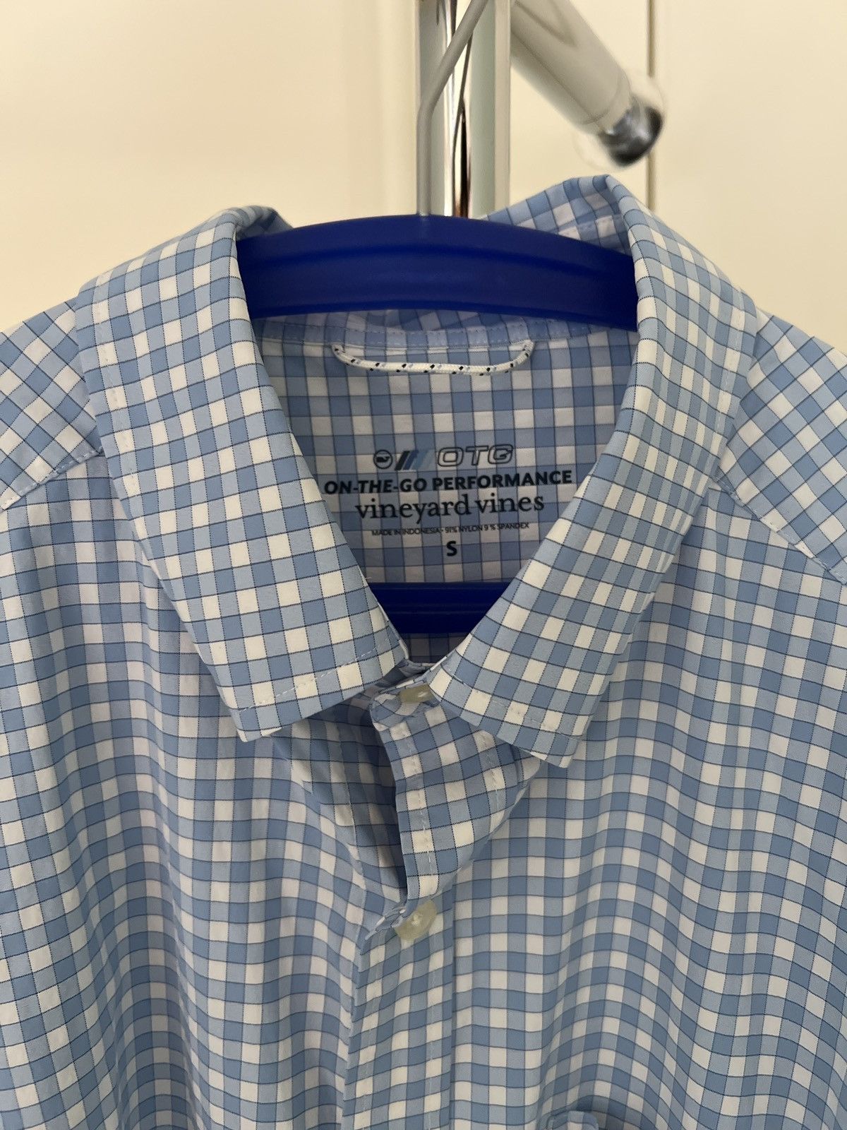 Vineyard Vines On-the-go Performance Button Down Size US S / EU 44-46 / 1 - 1 Thumbnail
