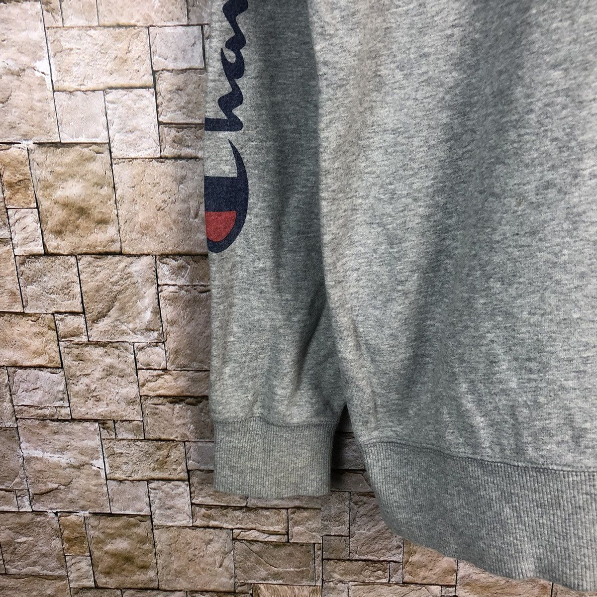 Champion Champion vintage Grey Sweatshirt #A381 Size US L / EU 52-54 / 3 - 7 Thumbnail
