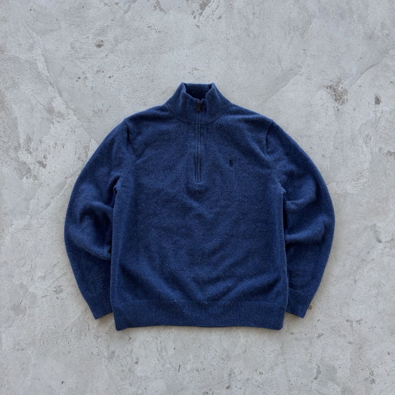 Polo Ralph Lauren Vintage 90s Polo Ralph Lauren Quater Zip Sweater Size US L / EU 52-54 / 3 - 1 Thumbnail
