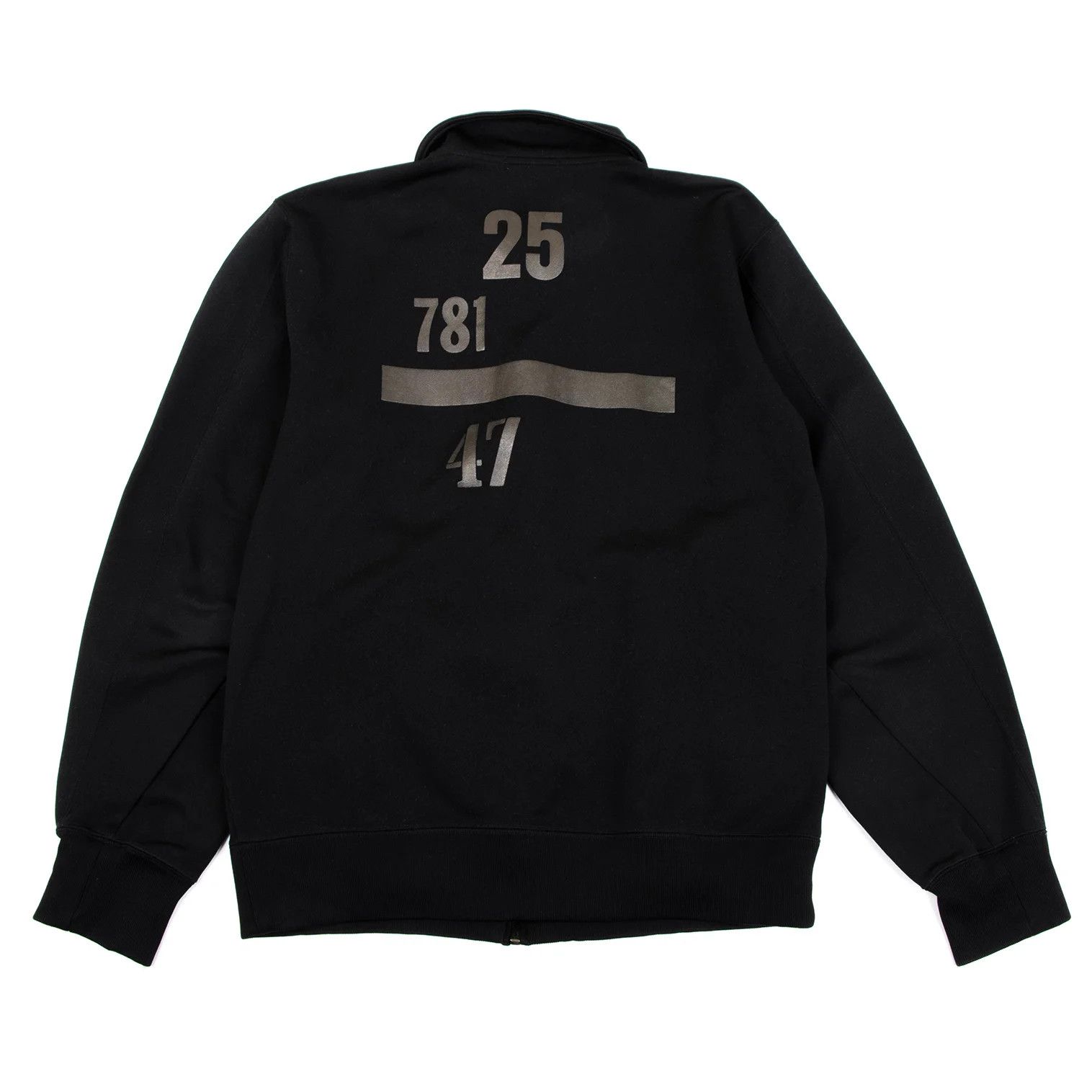 Comme des Garcons Homme Plus Black Zip-Up Jersey Blouson in Size M Size US M / EU 48-50 / 2 - 1 Thumbnail