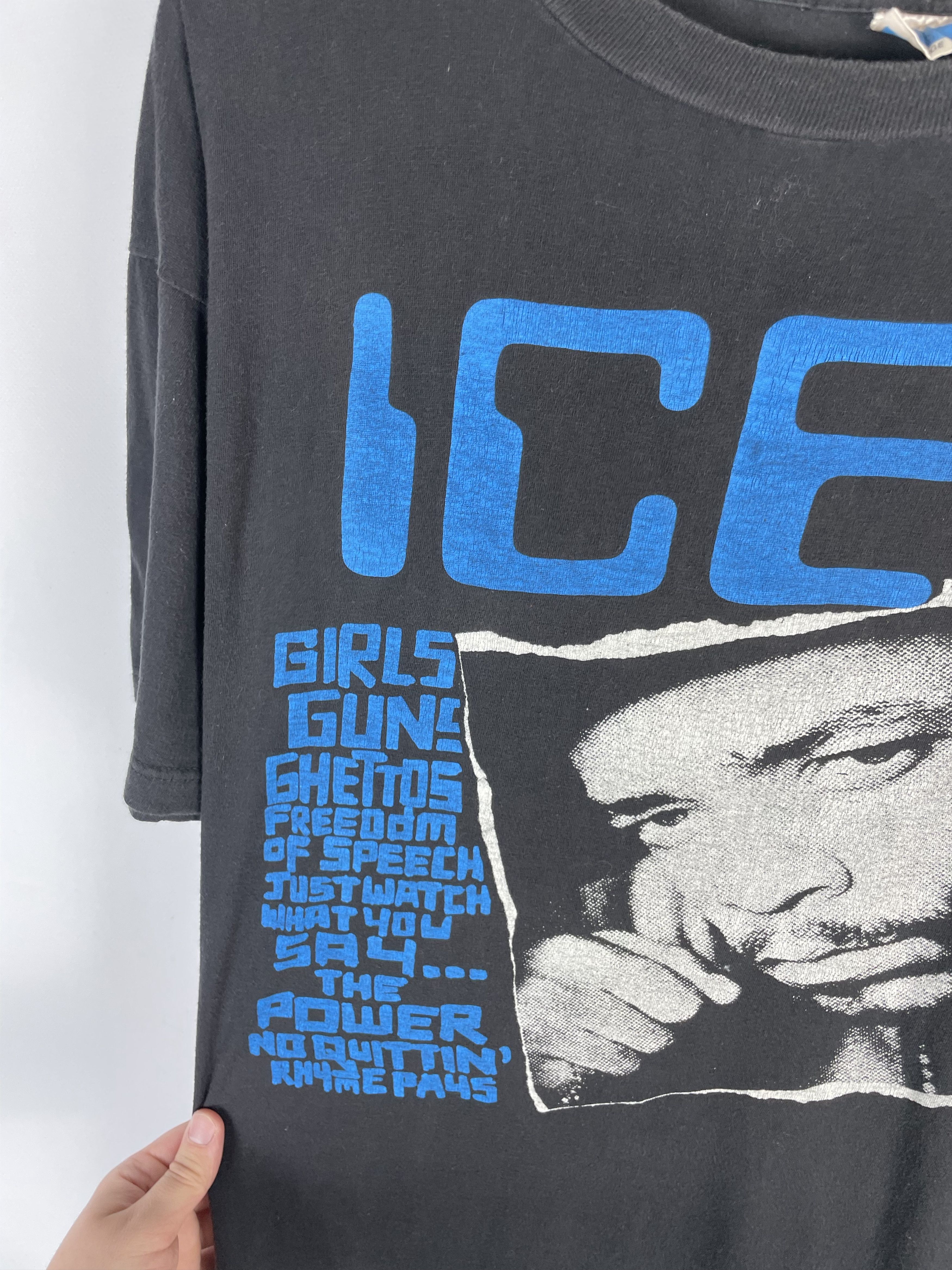 Rap Tees × Vintage ICE-T BodyCount Cop Killer T-Shirt 90s Size US XL / EU 56 / 4 - 8 Thumbnail