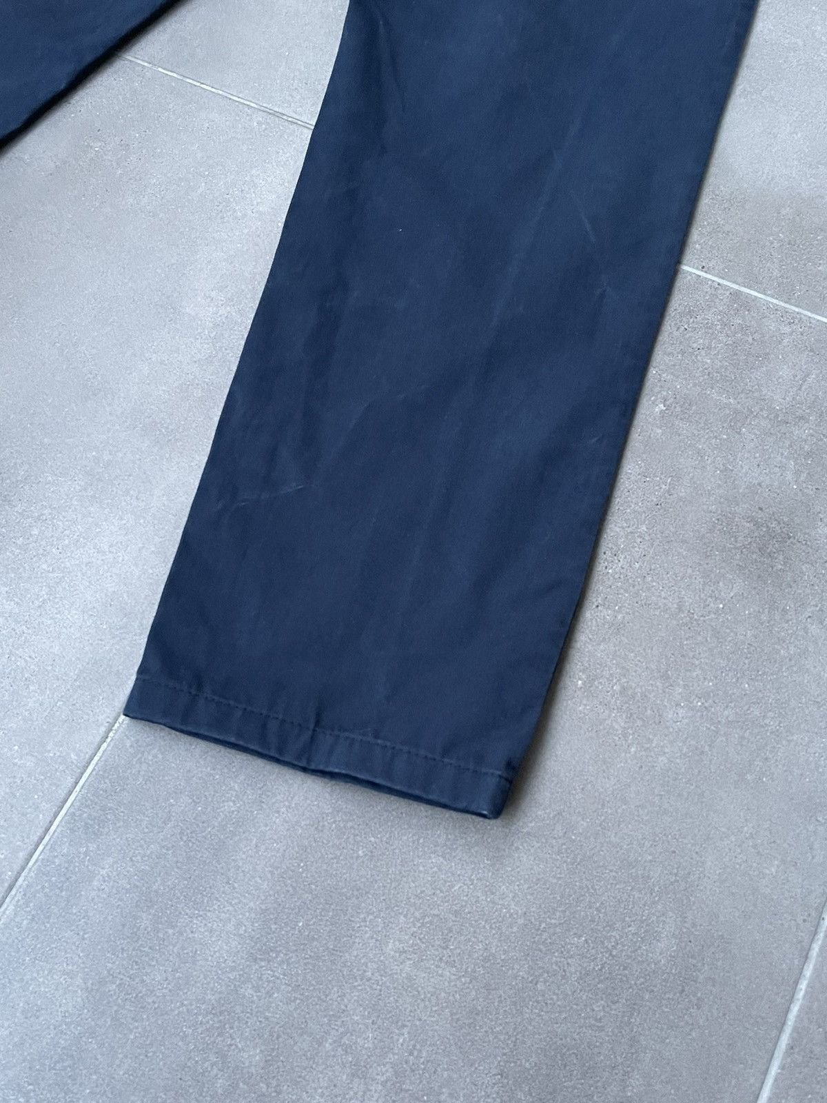 Dolce & Gabbana Dolce & Gabbana Washed Navy Chino Pants Size US 30 / EU 46 - 15 Thumbnail