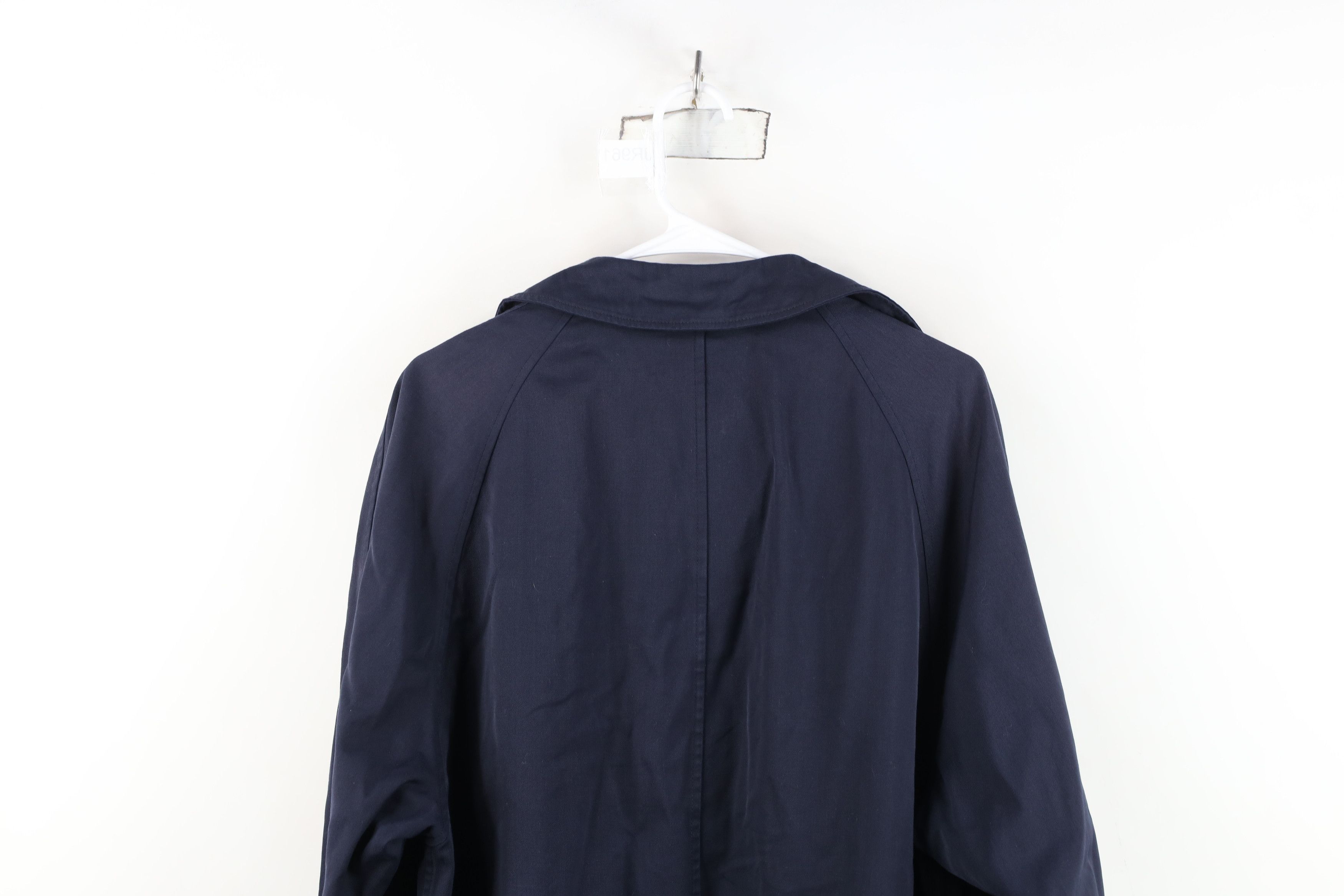 Vintage Vintage 60s Blauer Police Uniform Trench Coat Rain Jacket Size US XL / EU 56 / 4 - 15 Thumbnail