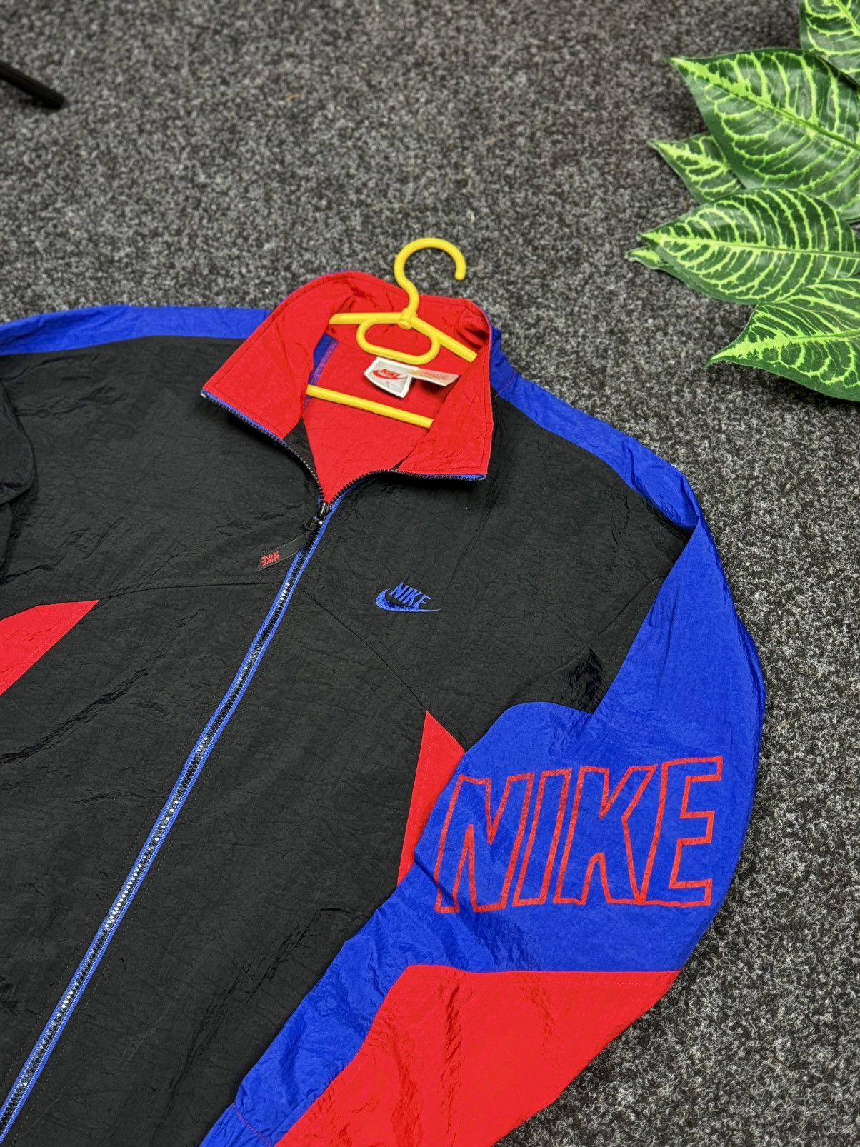 Nike × Vintage Nike Jacket Big Logo Size M Y2K drill style Size US M / EU 48-50 / 2 - 2 Thumbnail