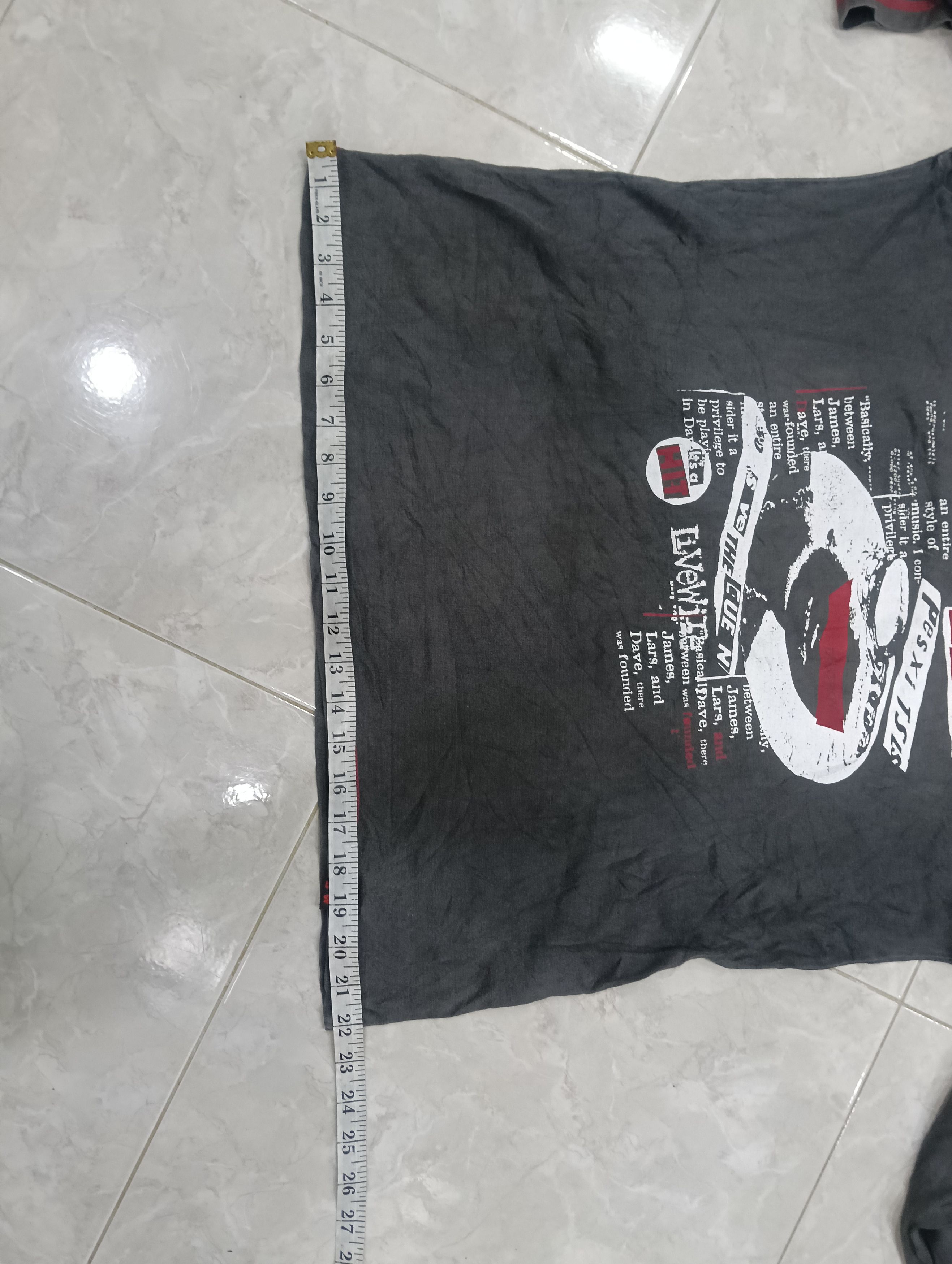 Band Tees Dangerous Warning Japanese Brand Punk History Size US M / EU 48-50 / 2 - 16 Thumbnail