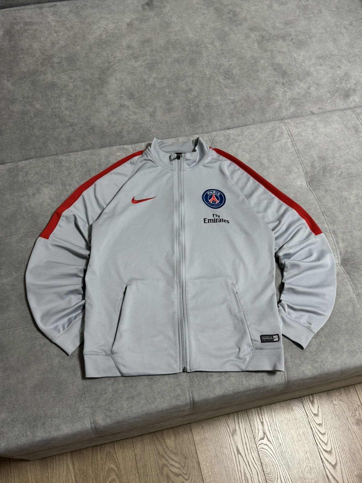 Nike Nike Paris Saint-Germain PSG FRANCE Track Zip Jacket Size US L / EU 52-54 / 3 - 5 Thumbnail