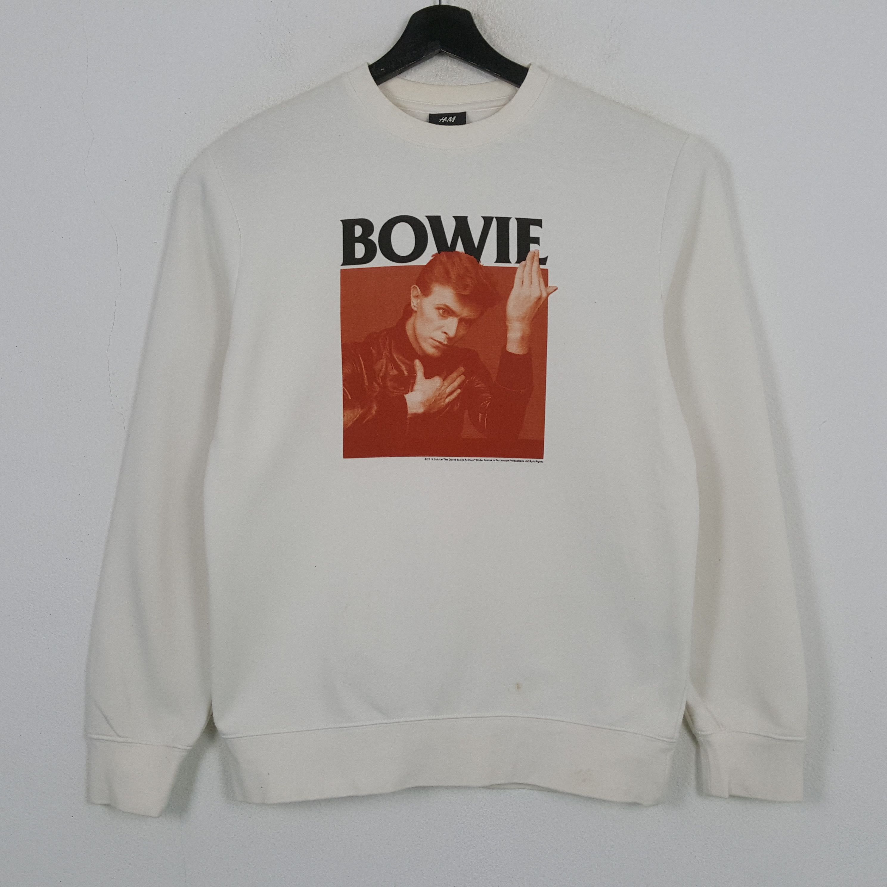 H&M Bowie Sweatshirt RR2 Size US M / EU 48-50 / 2 - 1 Thumbnail