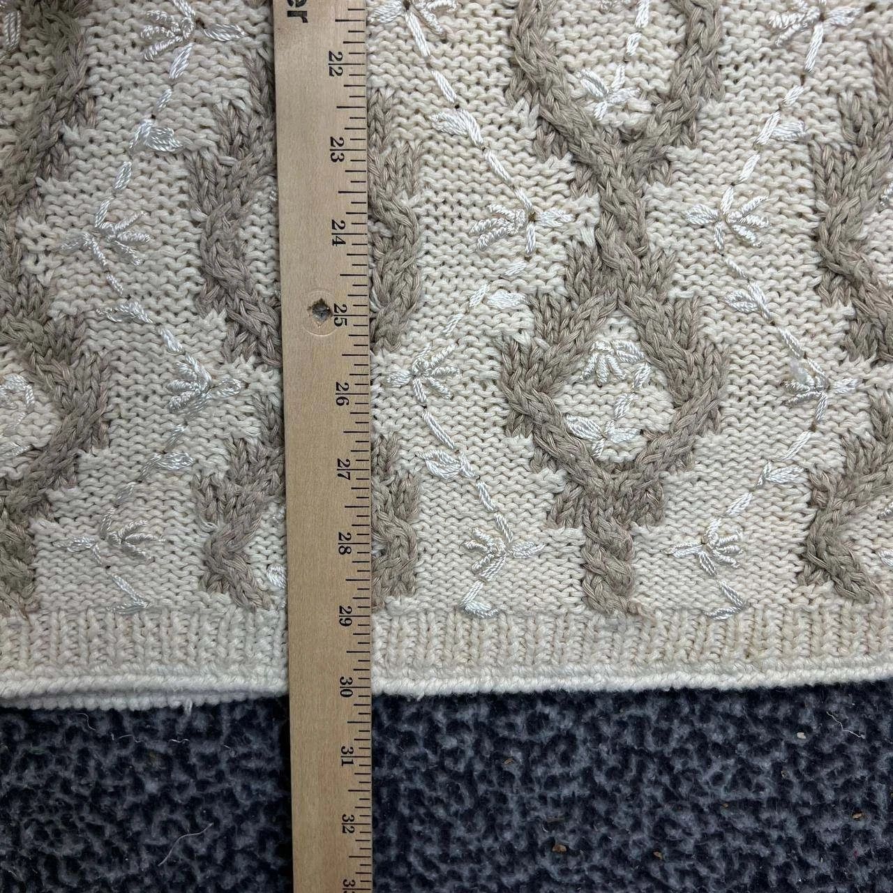 Express Vintage Express Sweater Women XS Cable Knit Pullover Size XS / US 0-2 / IT 36-38 - 5 Thumbnail
