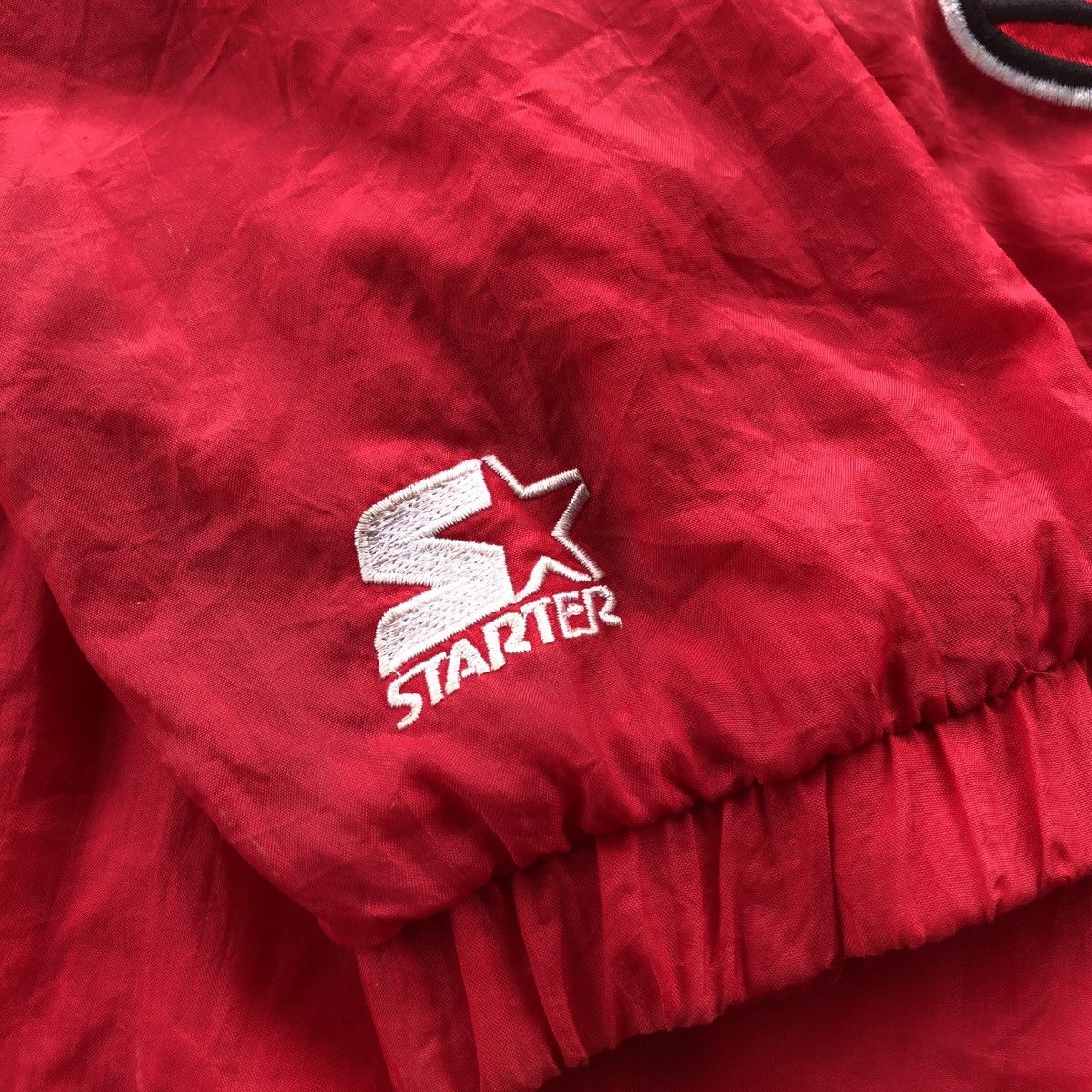 NBA × Vintage Vtg 90s Chicago Bull Big Logo Windbreaker Jacket Size US L / EU 52-54 / 3 - 7 Thumbnail