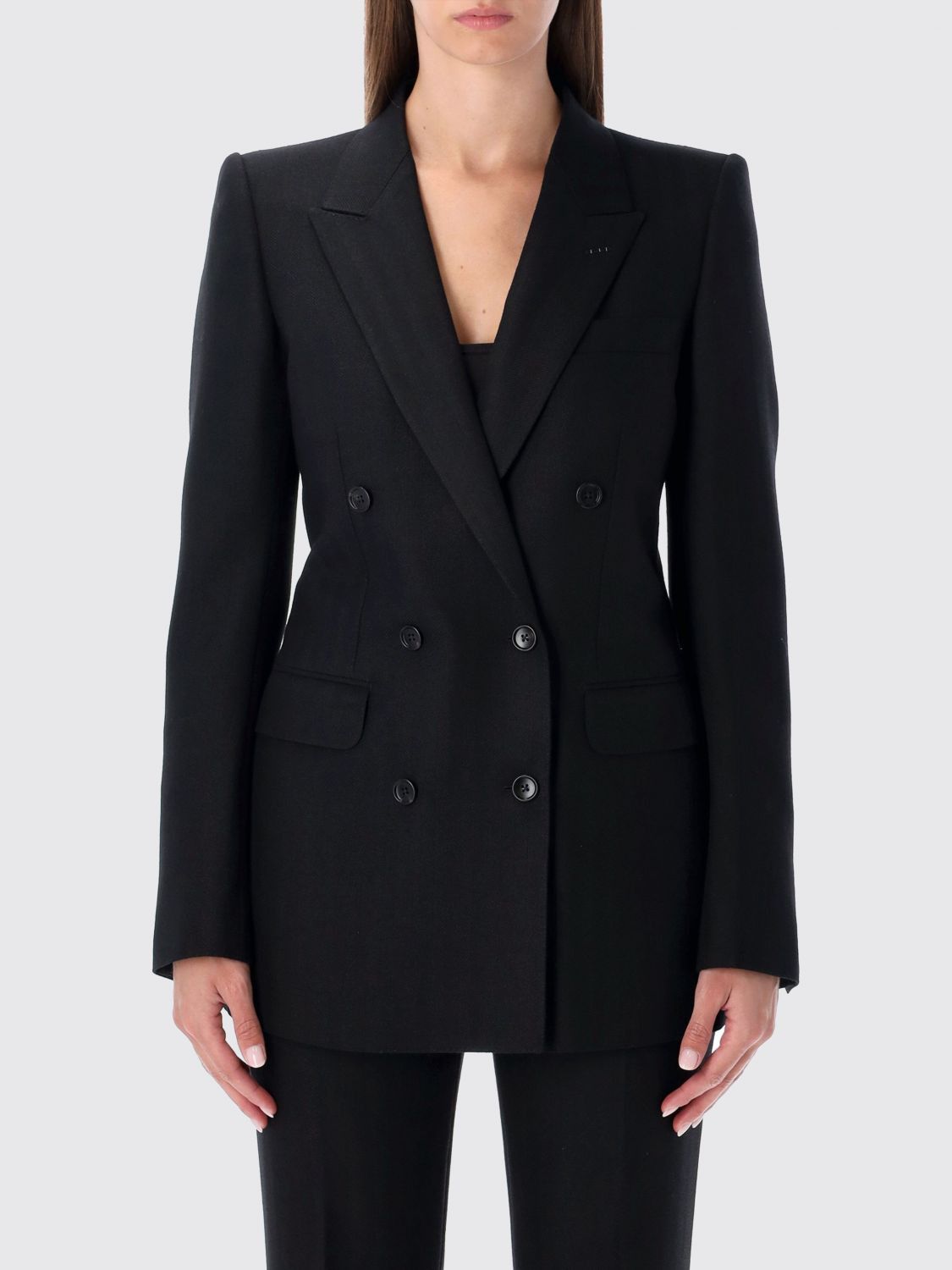 Tom Ford Tom Ford Jacket Woman Black Size S / US 4 / IT 40 - 1 Thumbnail