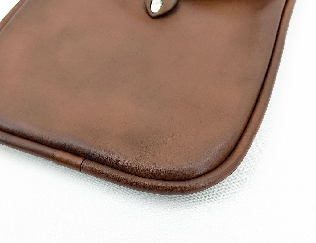 Leather LALIQUE full brown calf leather sling bag Size ONE SIZE - 8 Thumbnail
