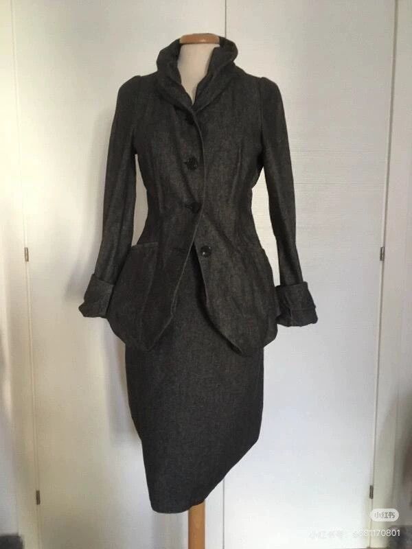 Vivienne Westwood Vivienne Westwood Buckskin denim jacket with a Queen Victo Size S / US 4 / IT 40 - 3 Thumbnail
