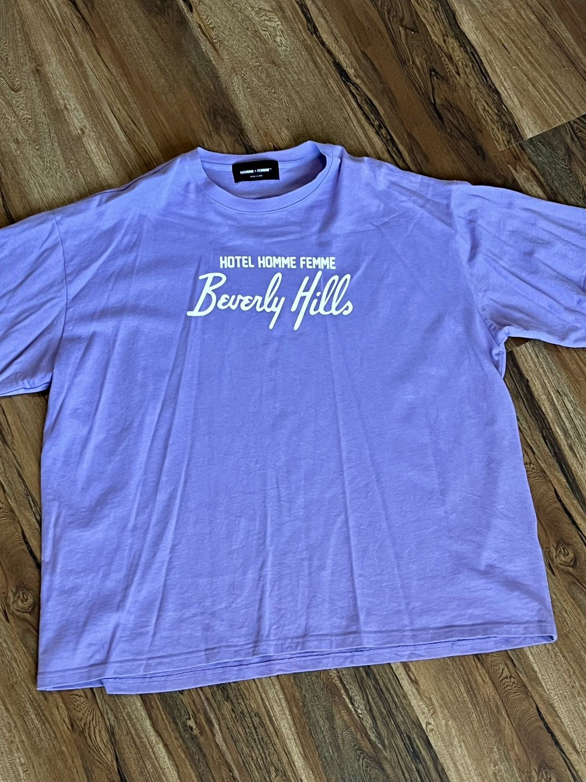 Homme + Femme La Homme Femme - Brand New SZ Large T Shirt Hotel Homme Femme Size US XXL / EU 58 / 5 - 10 Thumbnail