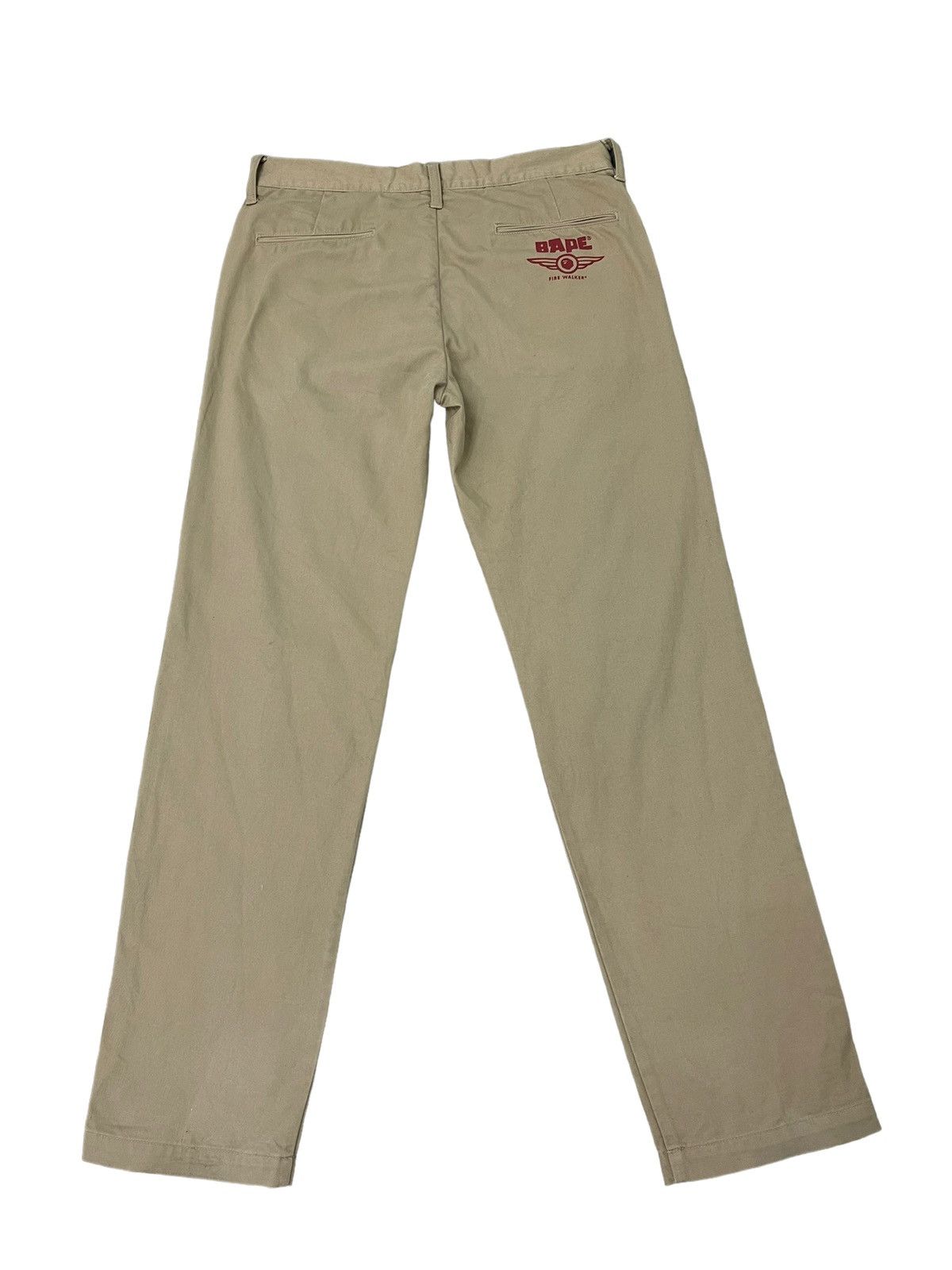 Bape Bape Nigo Era Khaki Pant Fire Walker Regular Straight 7🟦7 Size US 32 / EU 48 - 11 Thumbnail