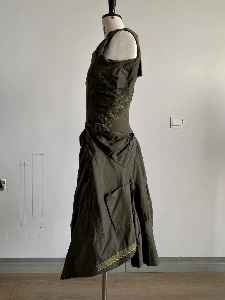 Comme des Garcons Comme Des Garcons Deconstructed Dress with Super Heavy Mat Size S / US 4 / IT 40 - 4 Thumbnail